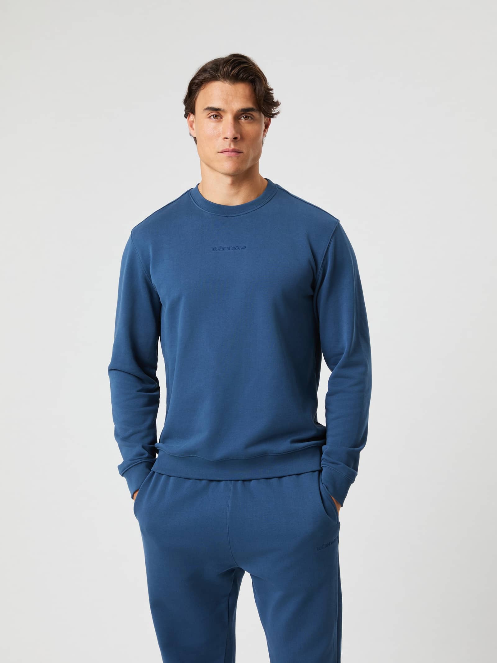 Björn Borg - Borg Classic Sweatshirt Sargasso Sea Heren - Image 1