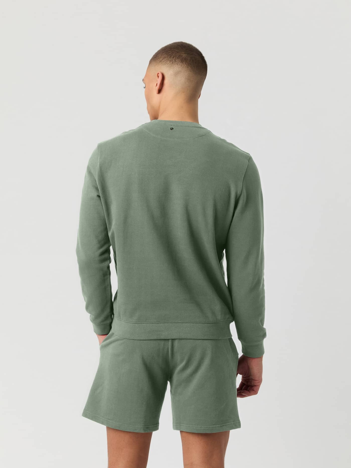 Björn Borg - Borg Classic Sweatshirt Agave Green - Image 2