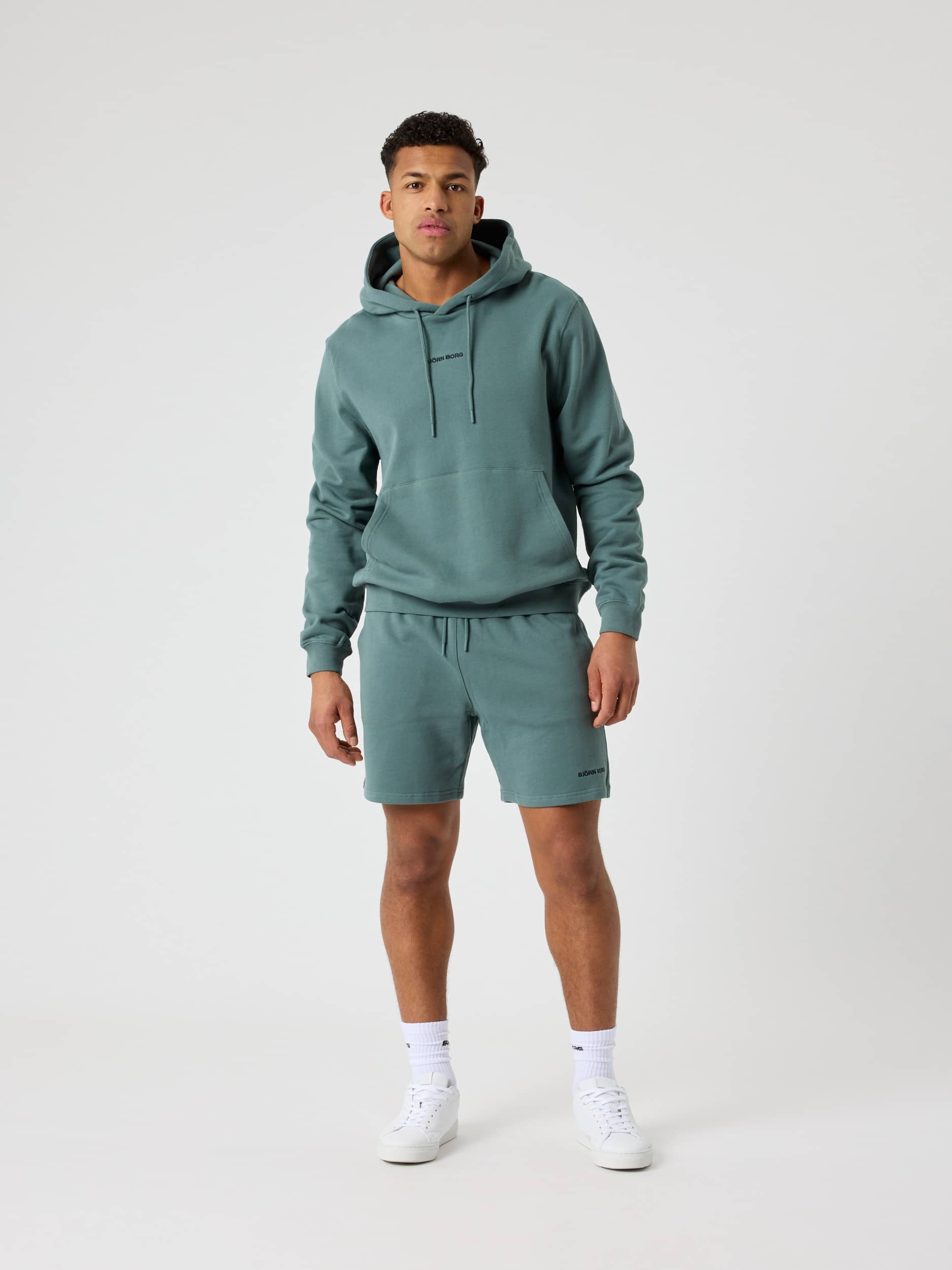 Borg Classic Hoodie - Men - Balsam Green | Björn Borg