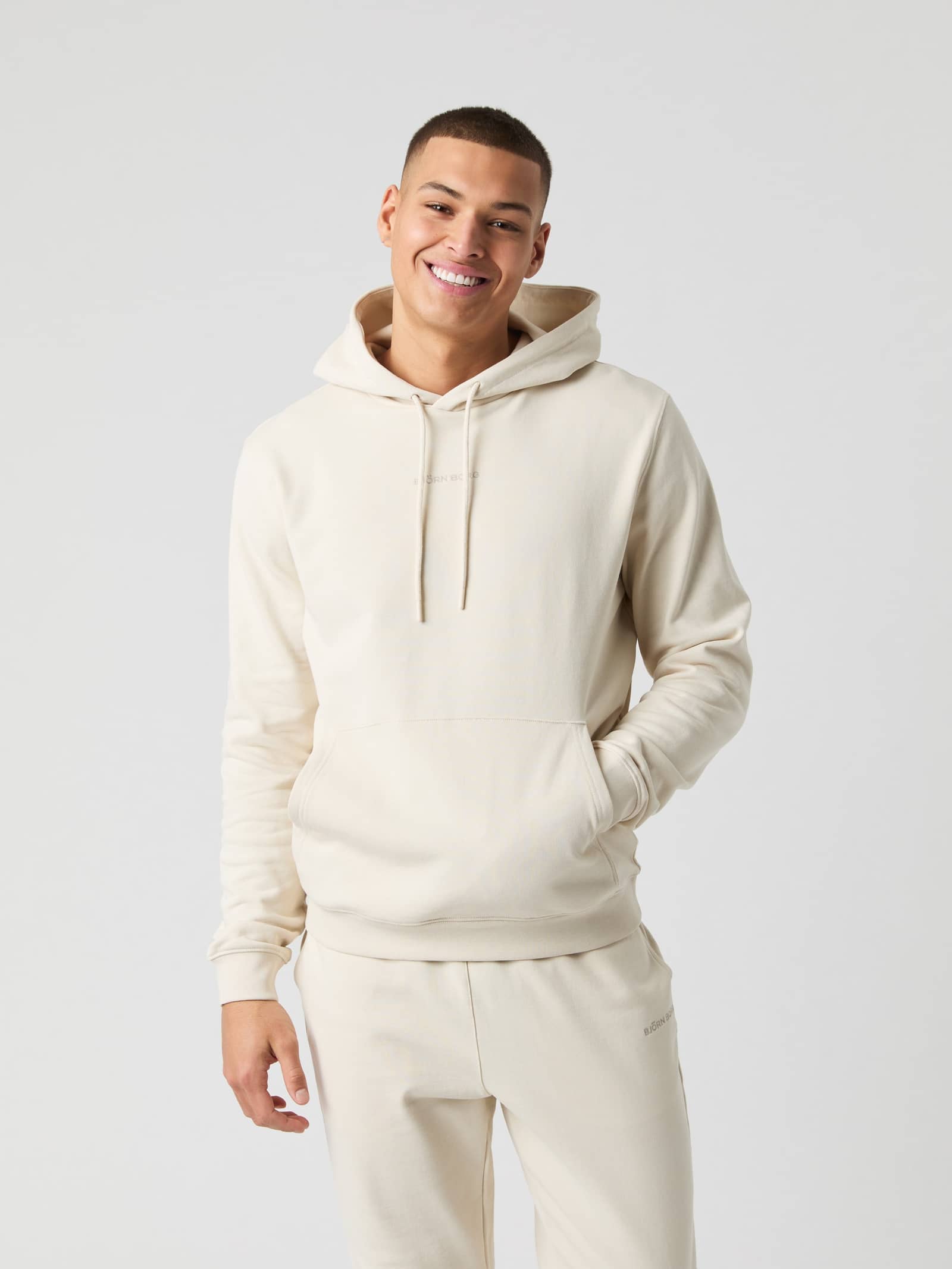Björn Borg - Borg Classic Hoodie Birch - Image 1