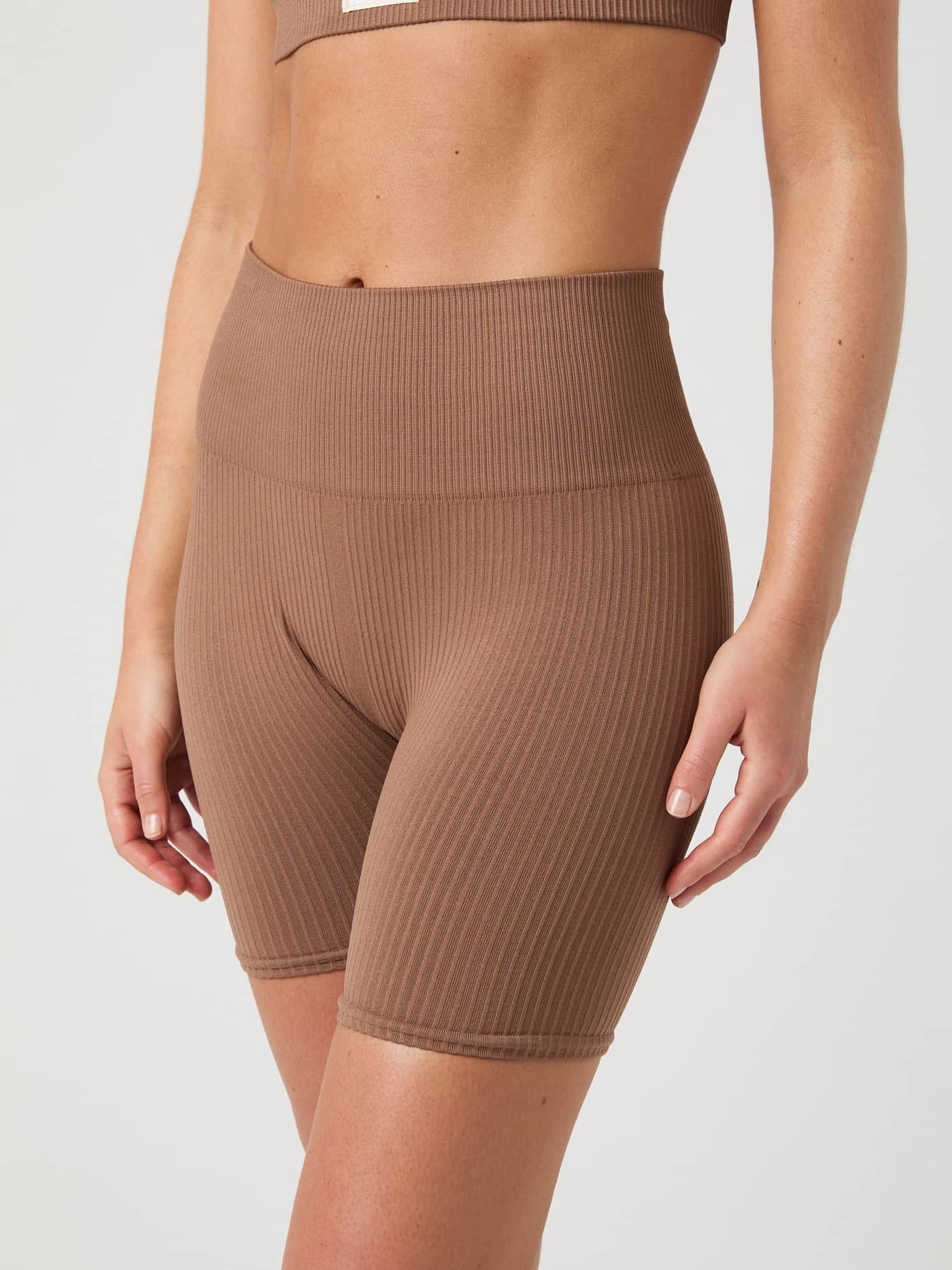 Björn Borg - Studio Seamless Ribbed Shorts Acorn - Image 5