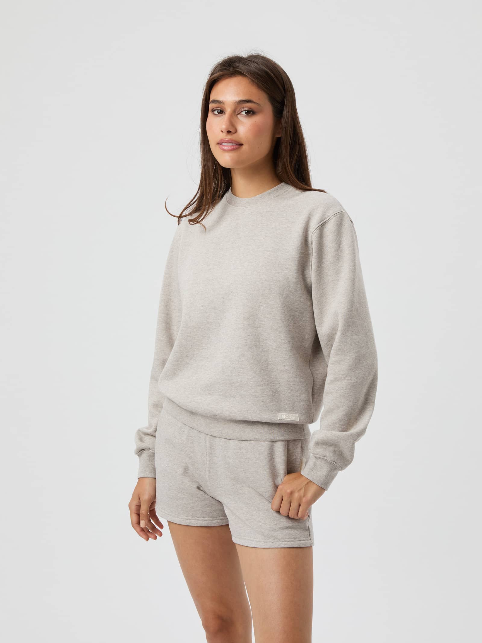 Björn Borg - Centre Sweatshirt Light Brown Melange Women - Image 1