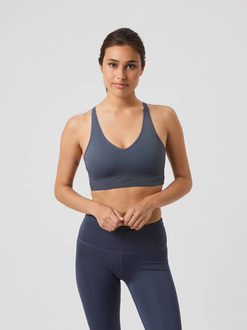 Borg Mid V Support Sports Bra