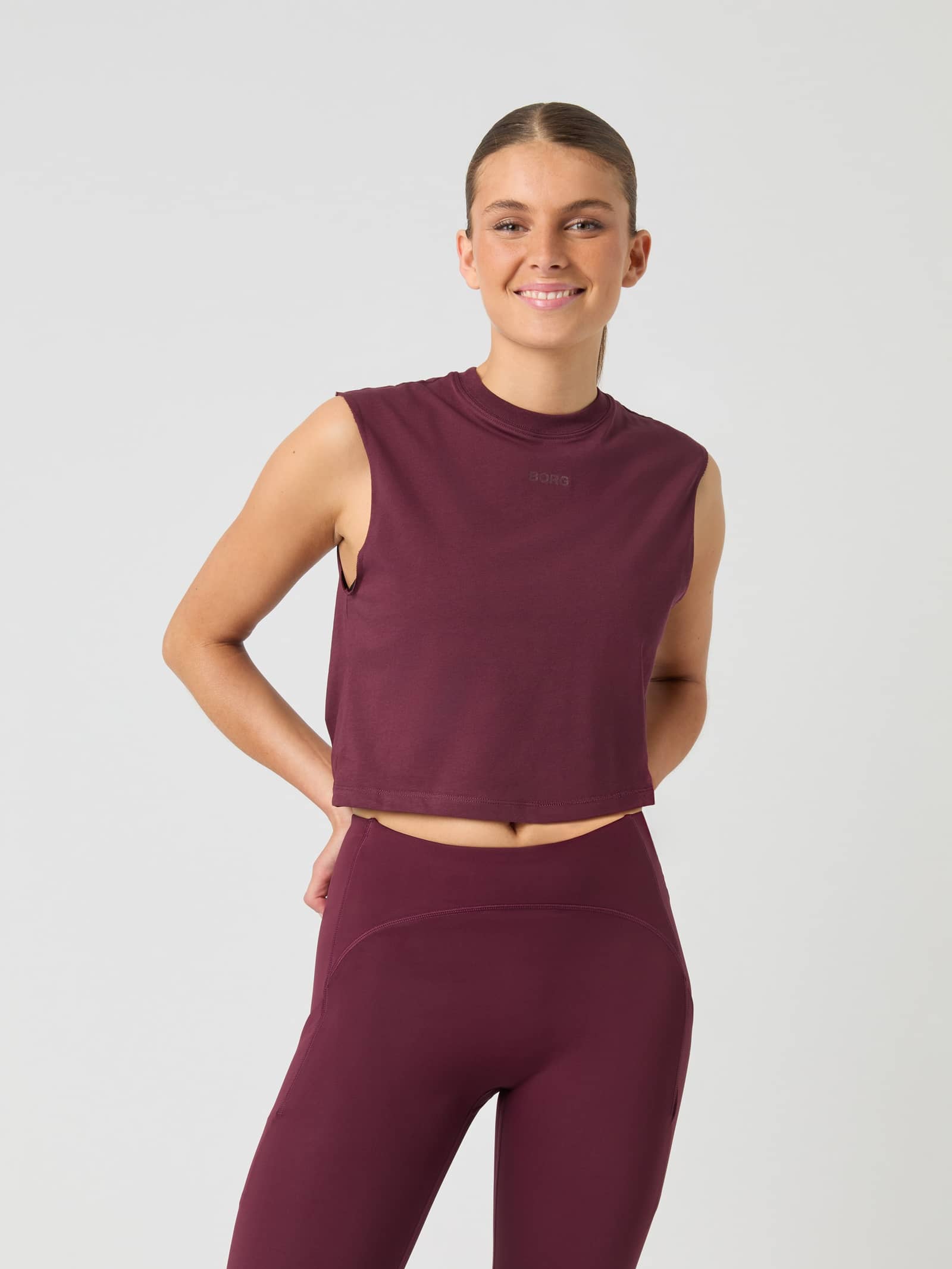 Björn Borg - Borg Cropped Tank Top Port Royale Women - Image 1