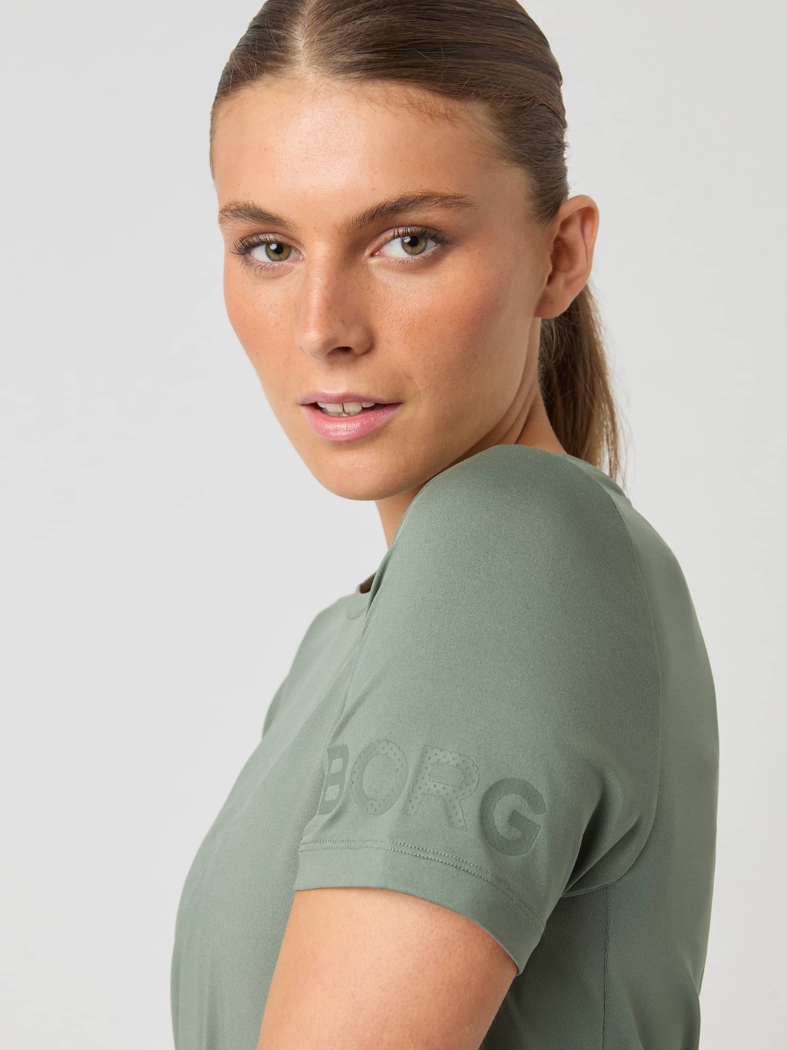Björn Borg - Borg T-Shirt Agave Green Women - Image 1