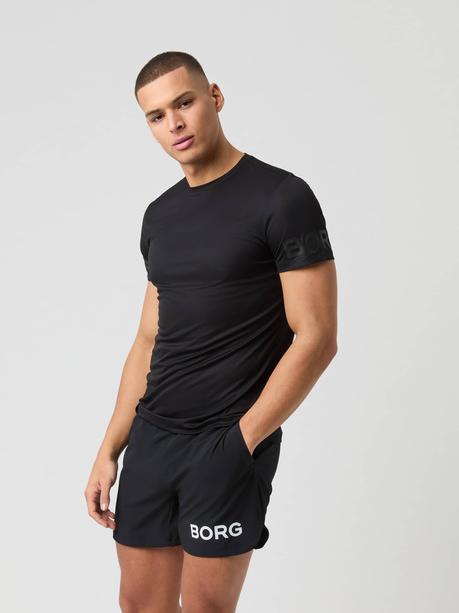 Björn Borg - Borg Light T-Shirt Black Beauty Men - Image 1