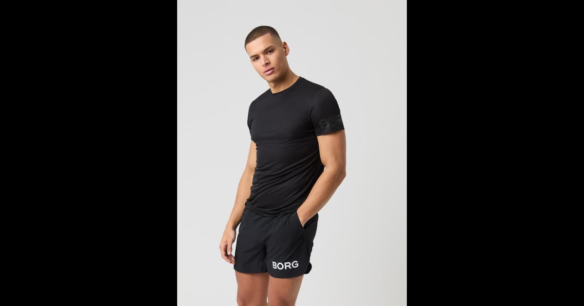 Light Borg Borg Light T-Shirt - Men - Black Beauty | Björn Borg