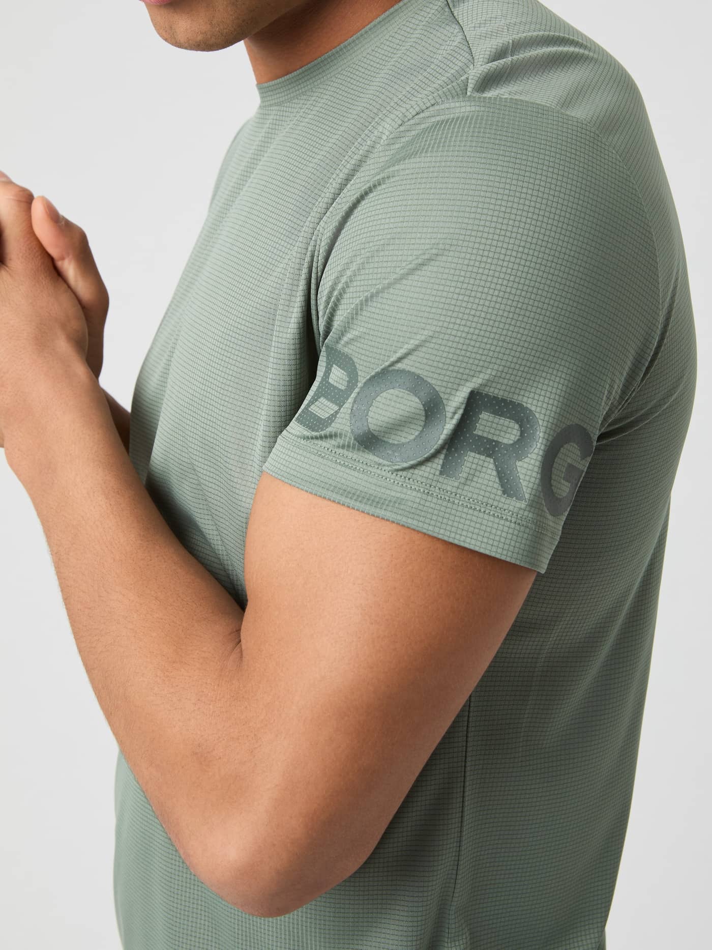 Björn Borg - Borg Light T-Shirt Agave Green Men - Image 4