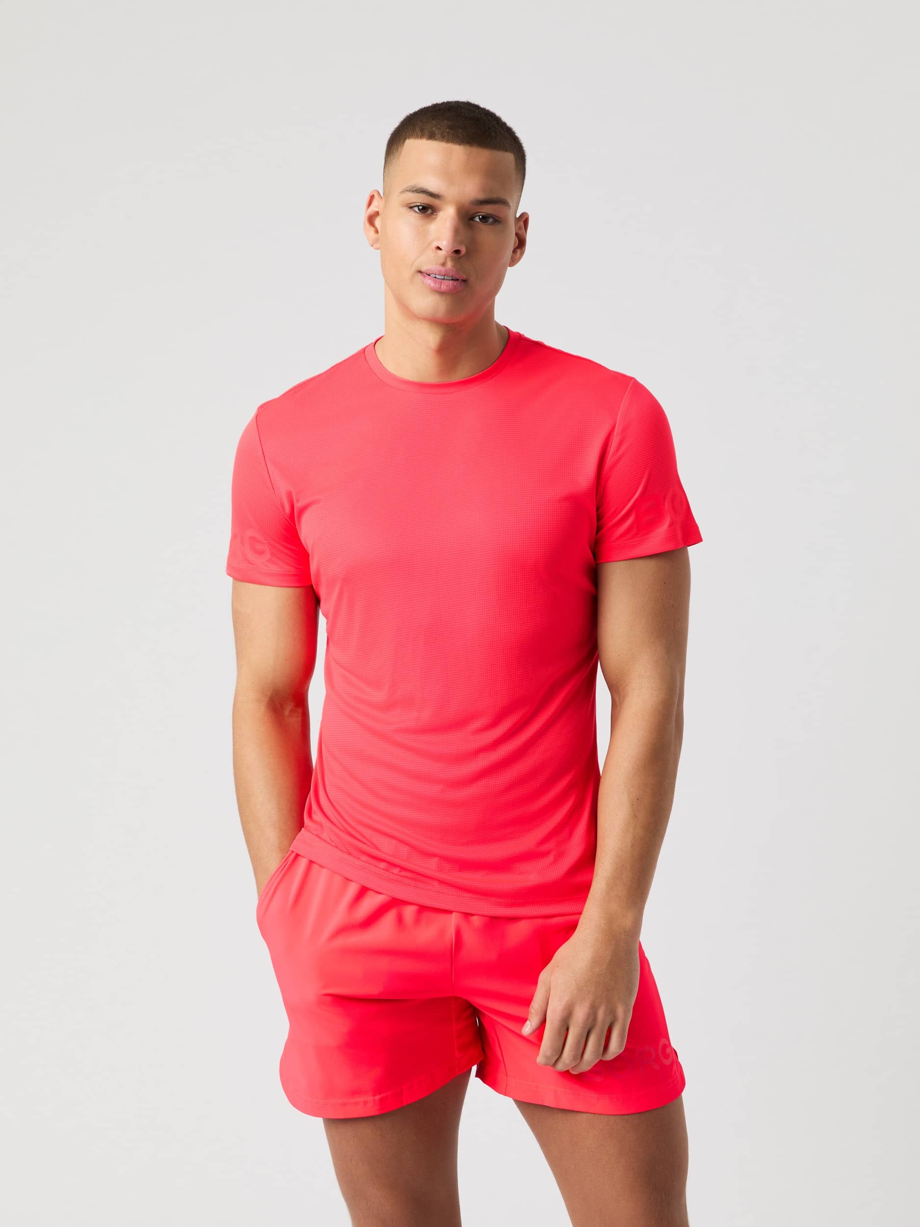Borg Light T-Shirt - Men - Diva Pink | Björn Borg