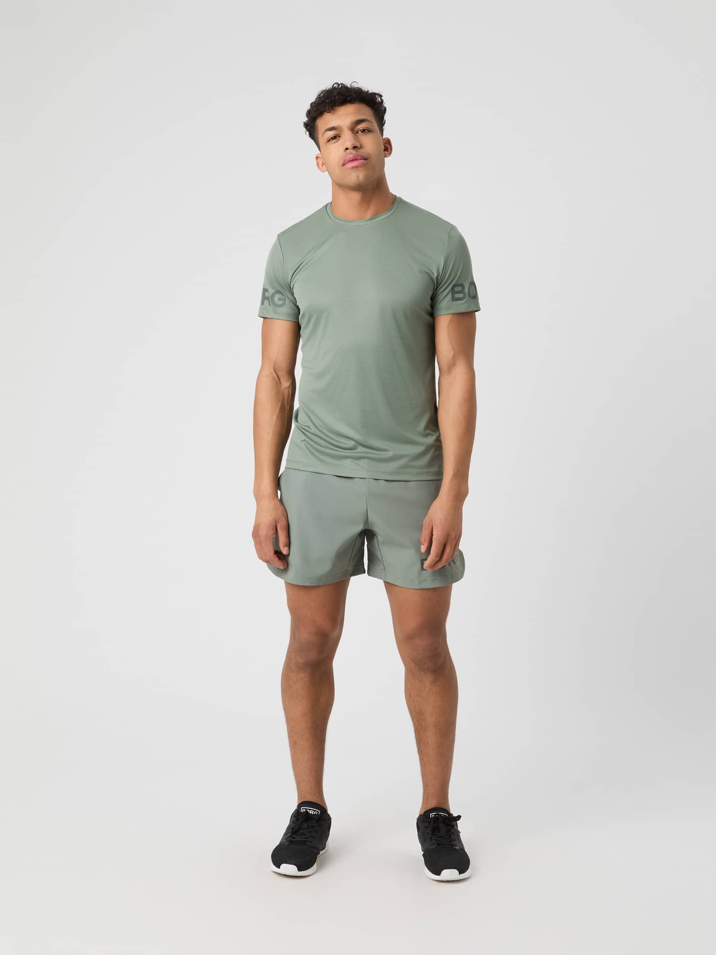 Björn Borg - Borg Light T-Shirt Agave Green Men - Image 3