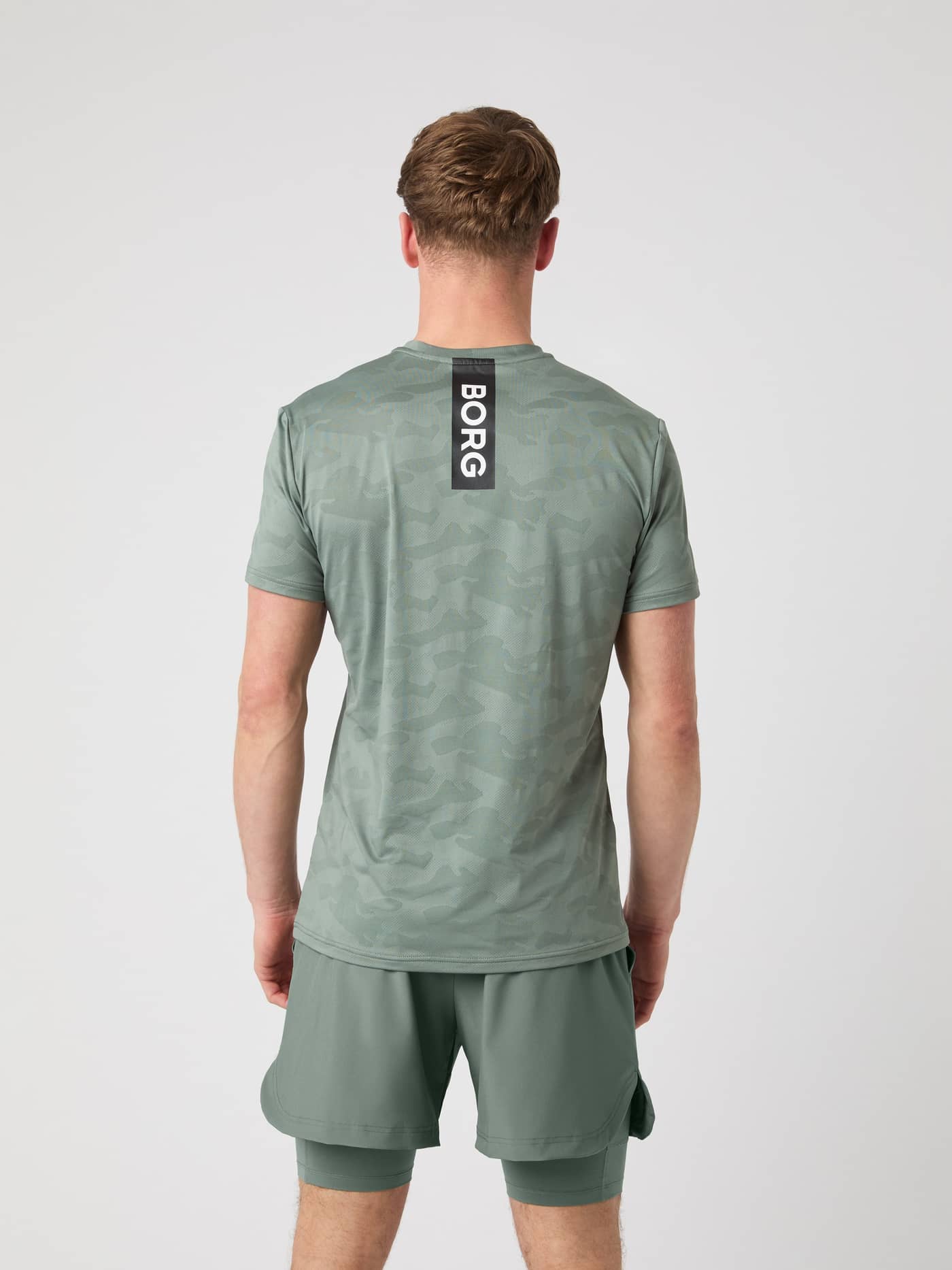 Björn Borg - Borg Performance T-Shirt Agave Green Men - Image 2