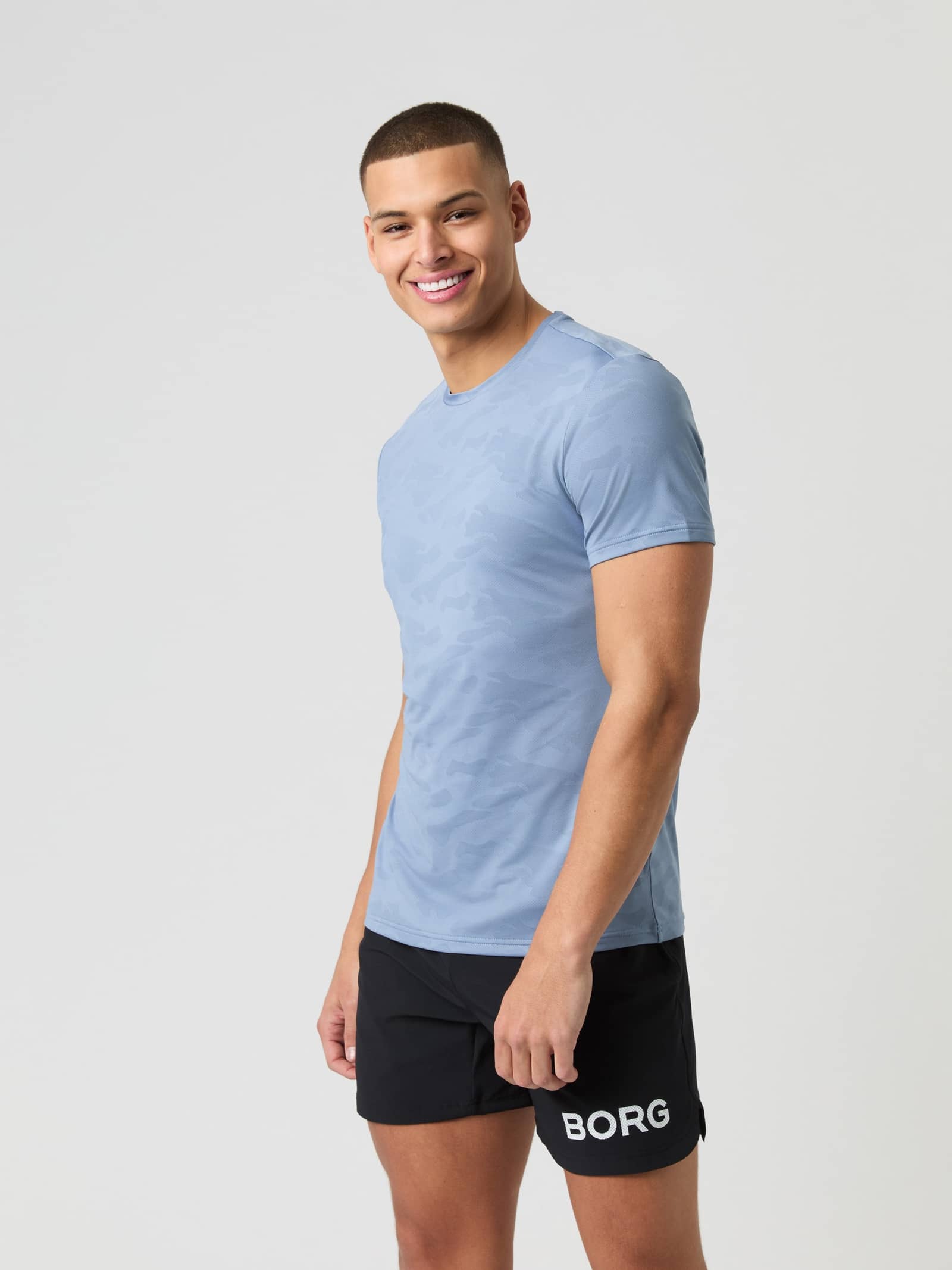 Björn Borg - Borg Performance T-Shirt Stonewash Men - Image 1