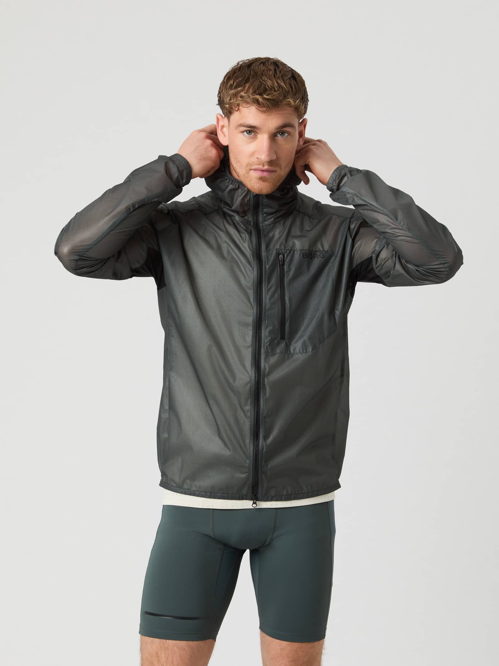 Björn Borg - Borg Running Jacket Urban Chic Herr - Image 1