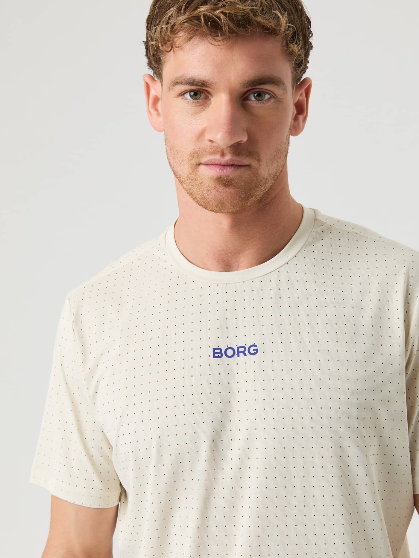 Björn Borg - Borg Running Perforated T-Shirt Birch Herr - Image 4