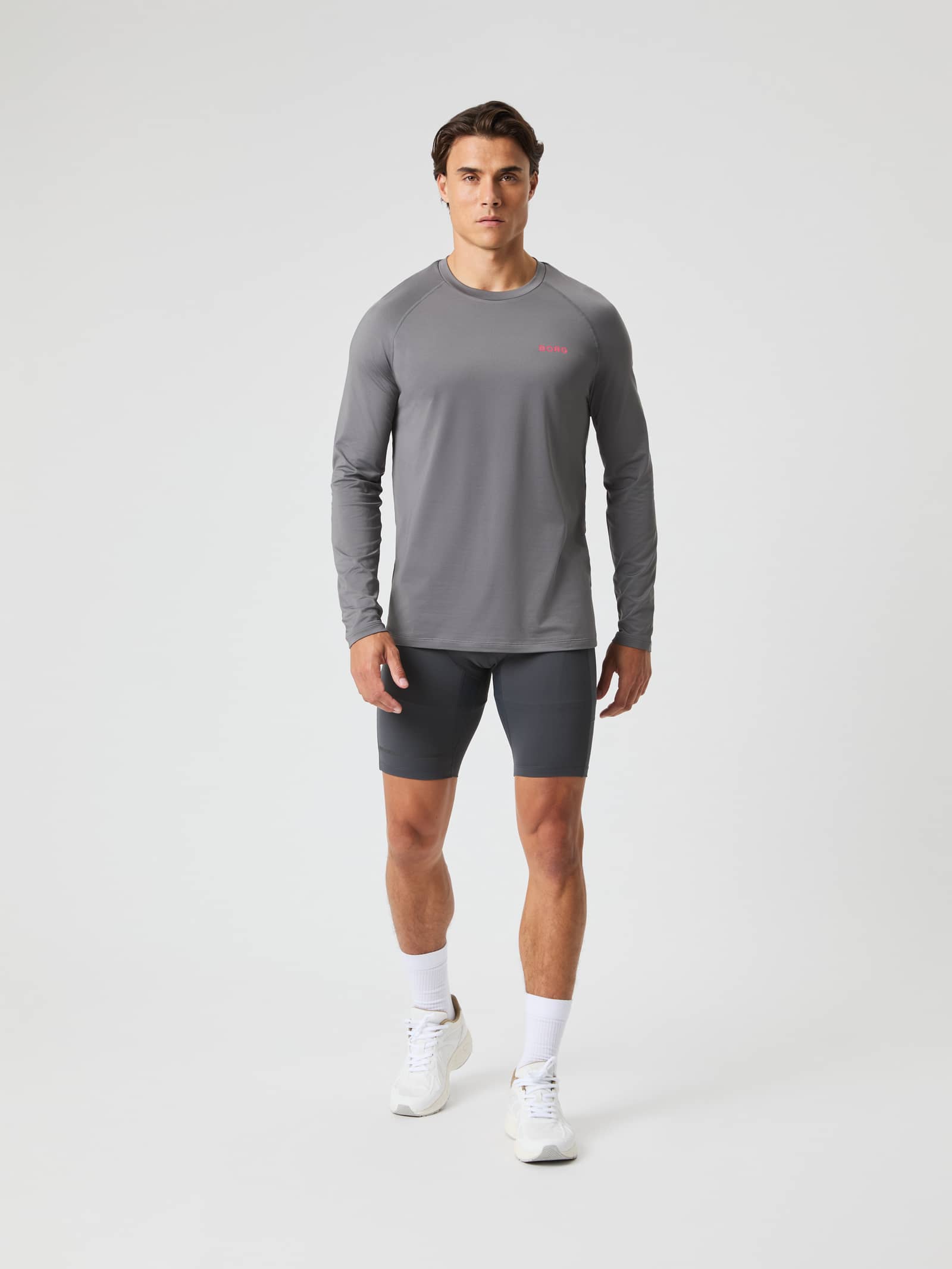 Björn Borg - Borg Running Short Tights Asphalt Men - Image 1