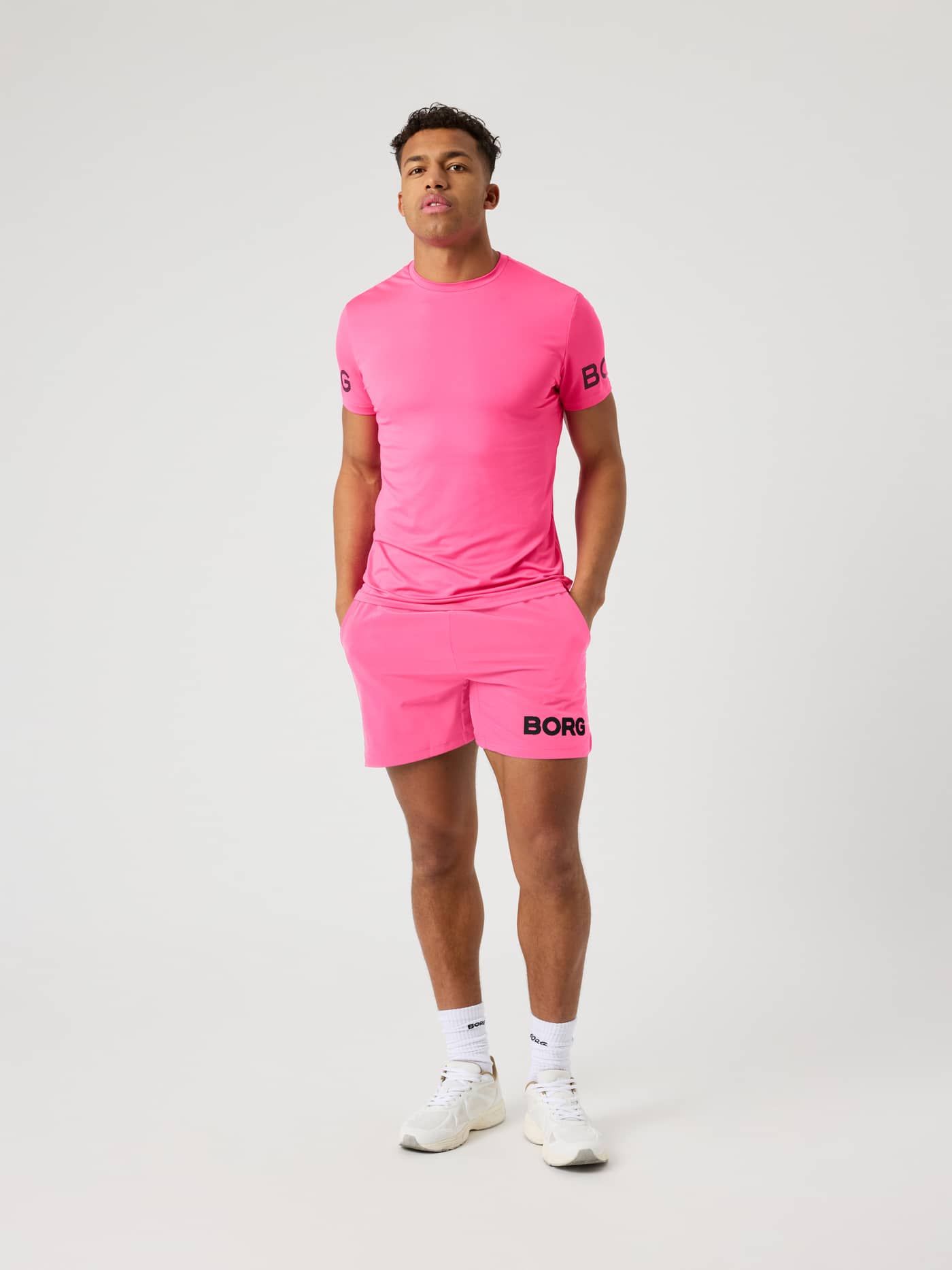 Björn Borg - Borg Shorts 6 Inch Pink Glo Herr - Image 3