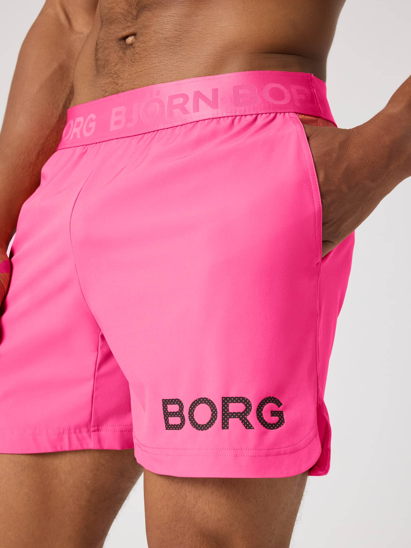 Björn Borg - Borg Shorts 6 Inch Pink Glo Herr - Image 1