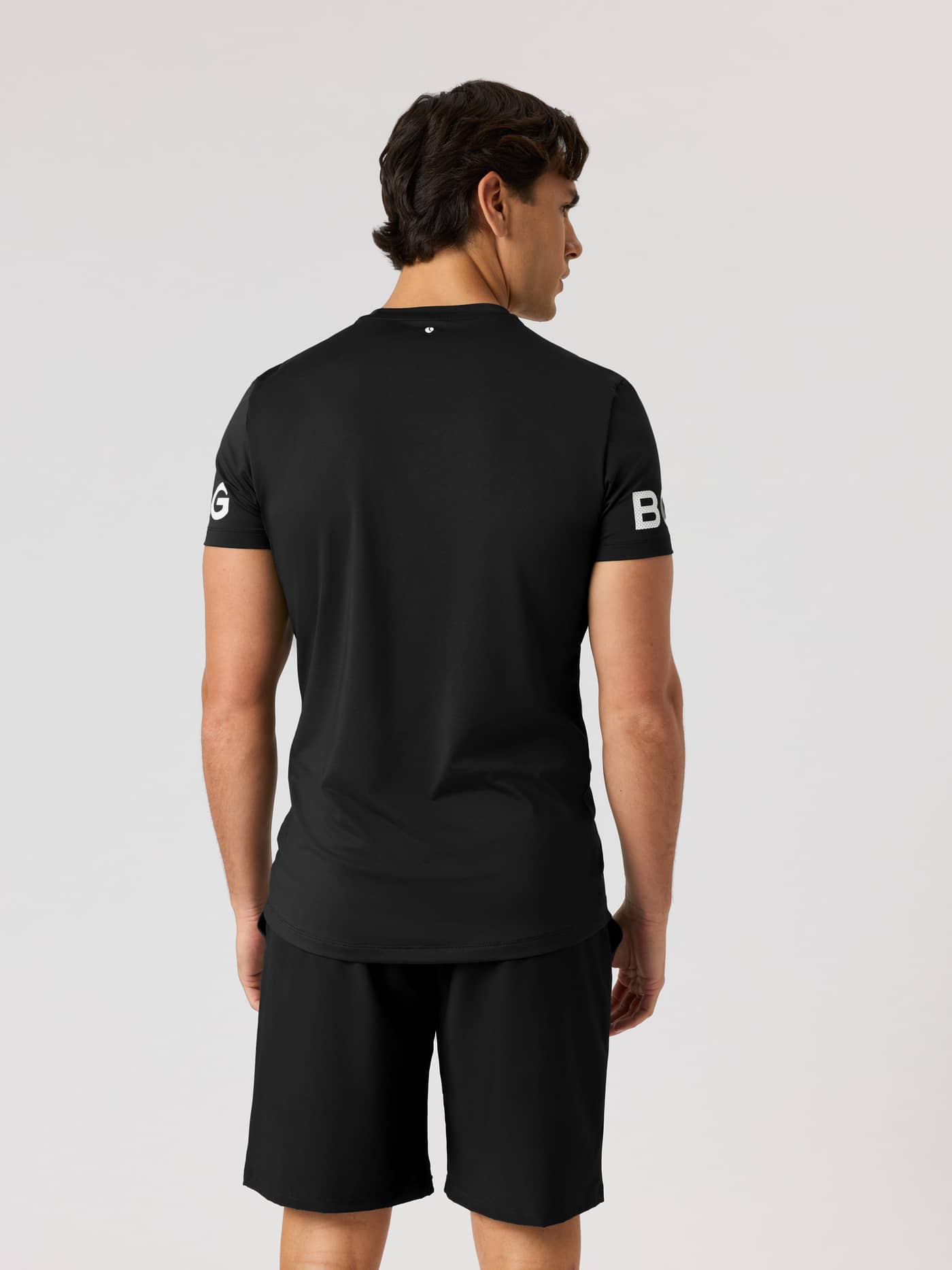 Björn Borg - Borg T-Shirt Zwart Wit Logo Mini Me Collection - Image 3