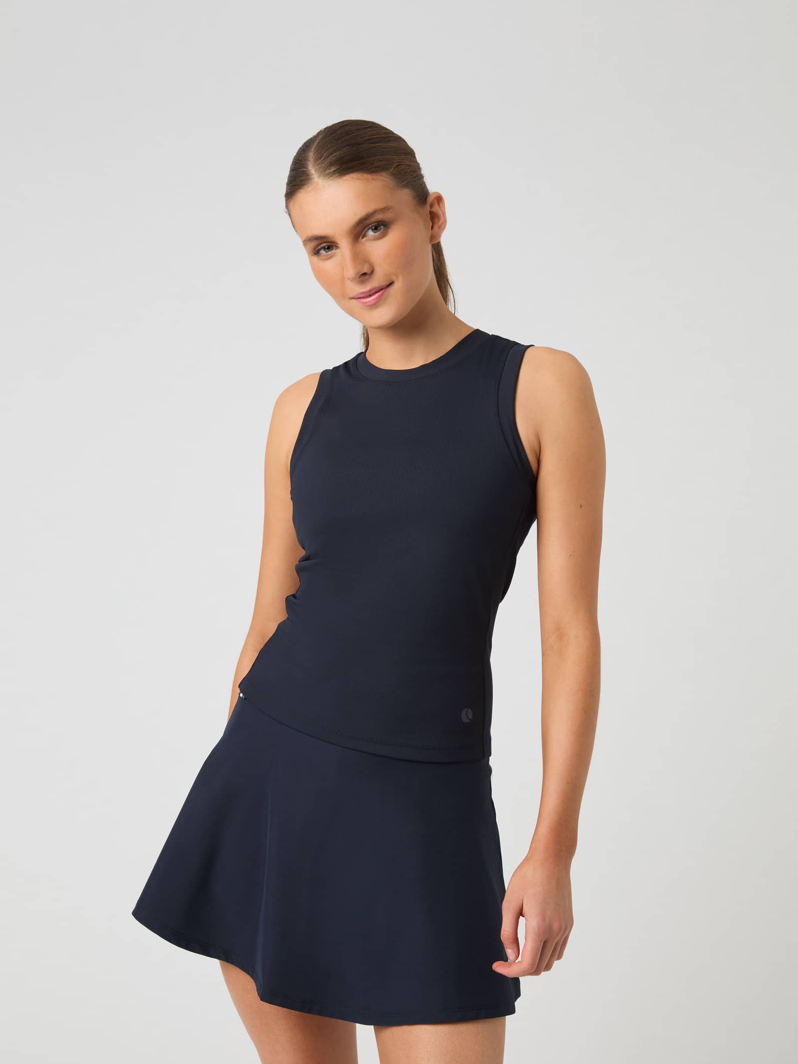 Björn Borg - Ace Pocket Ribbed Tank Top Night sky Women - Image 1