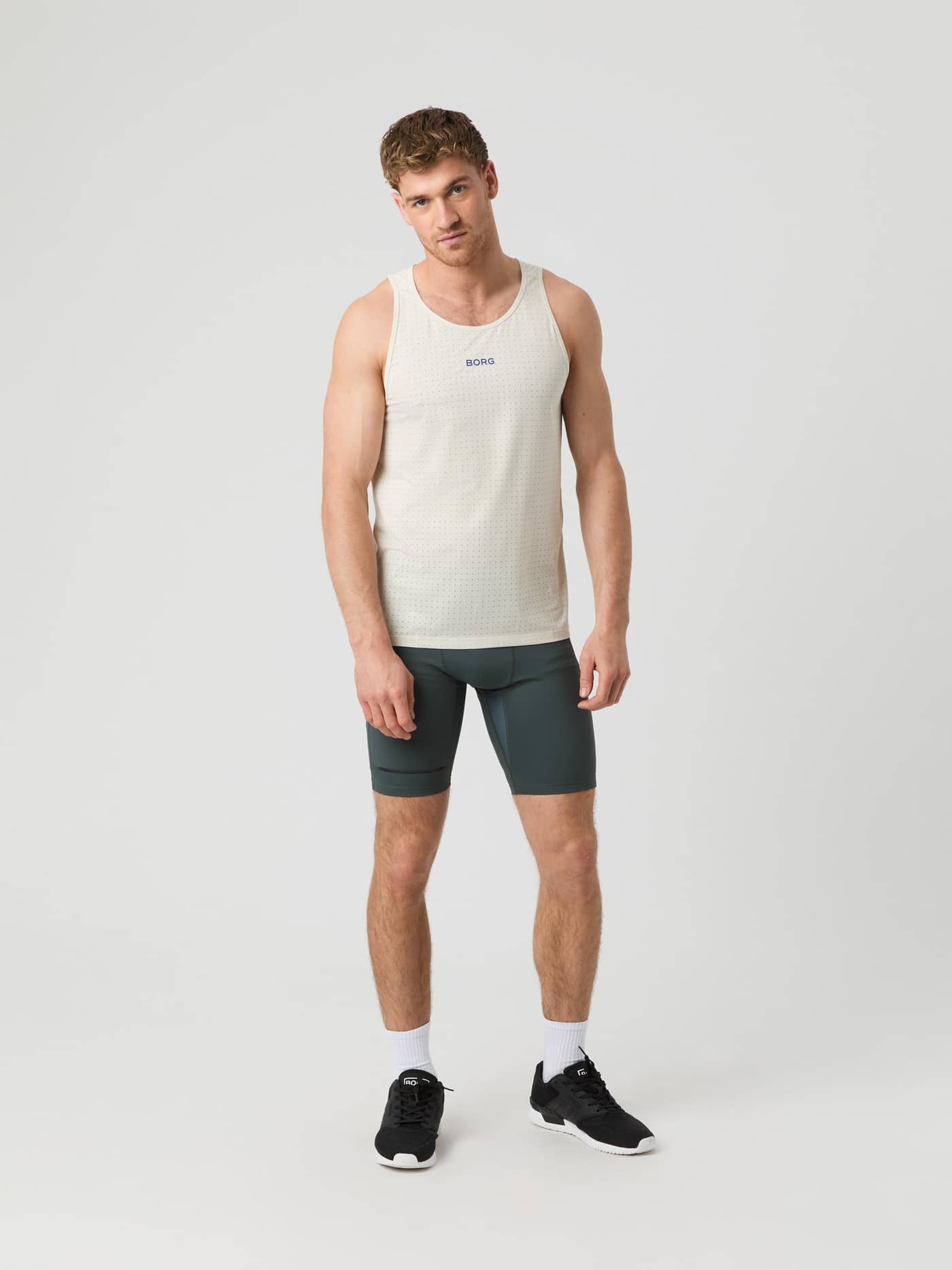 Björn Borg - Borg Running Perforated Tank Birch Heren - Image 3