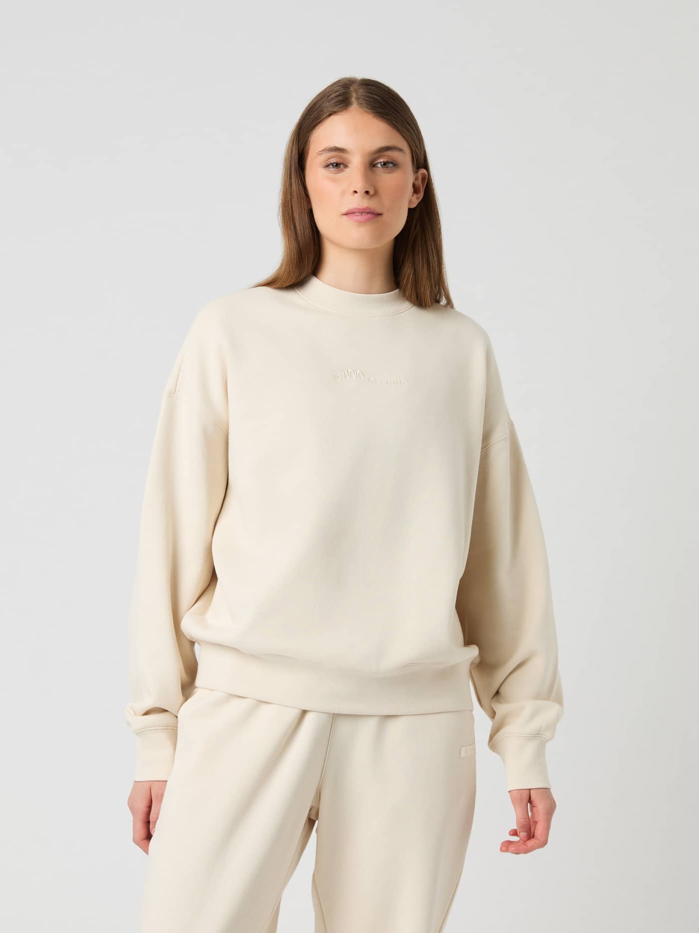 Björn Borg - Studio Oversized Sweatshirt Birch Women - Image 2