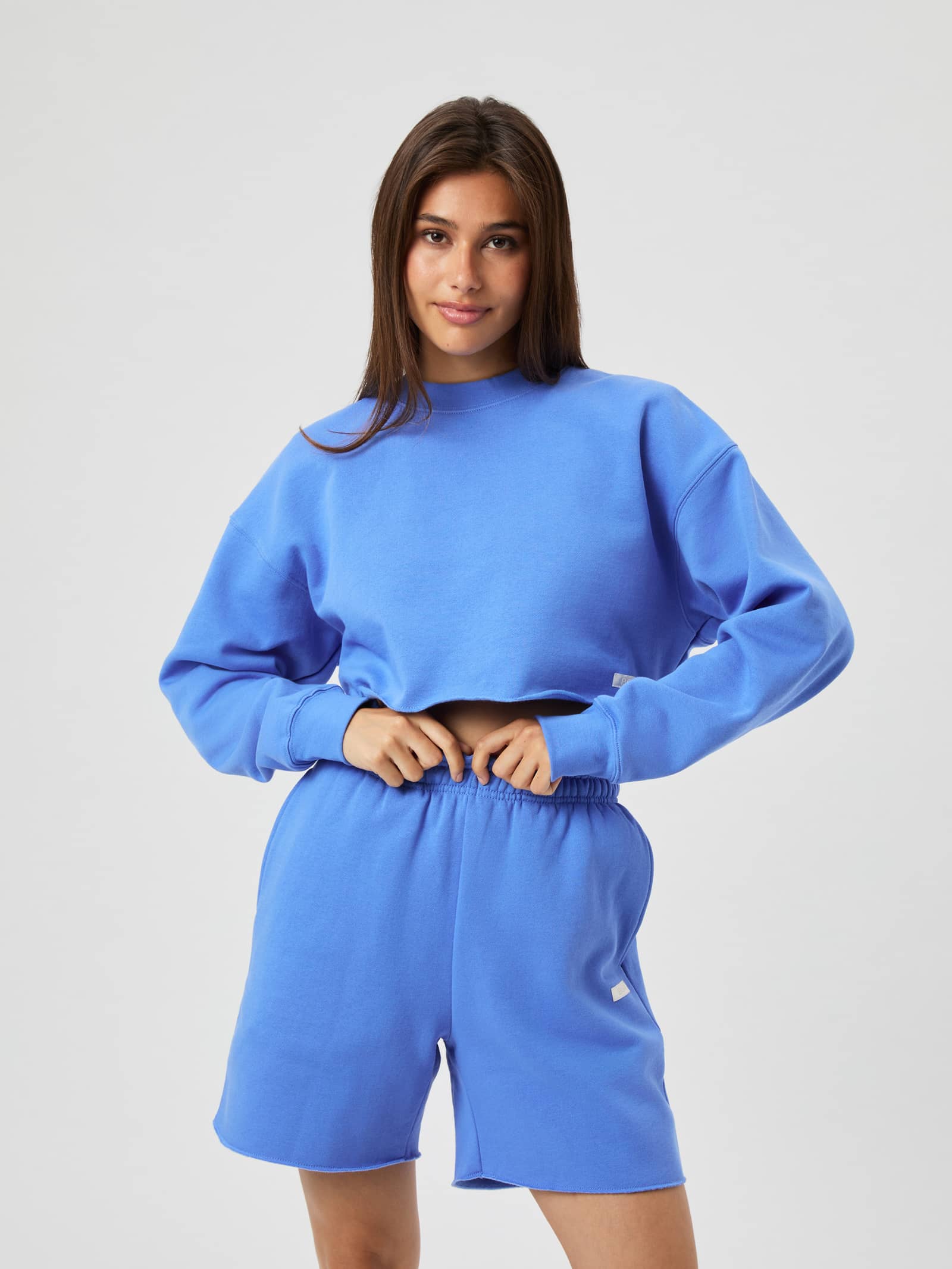 Björn Borg - Studio Oversized Cropped Sweatshirt Ultramarine Women - Image 1