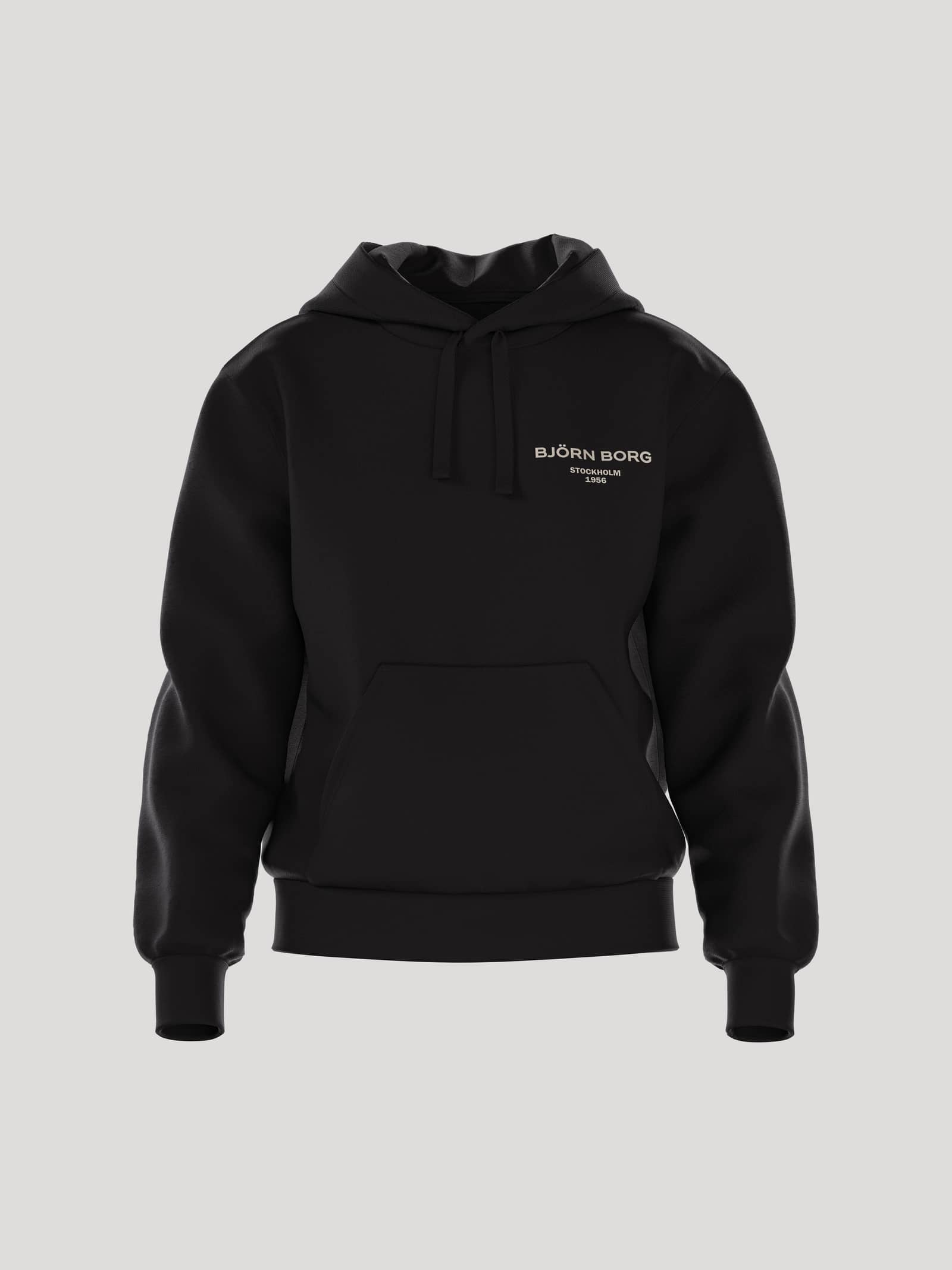 Björn Borg - Borg Essential 1 Hoodie Black Beauty Women - Image 1