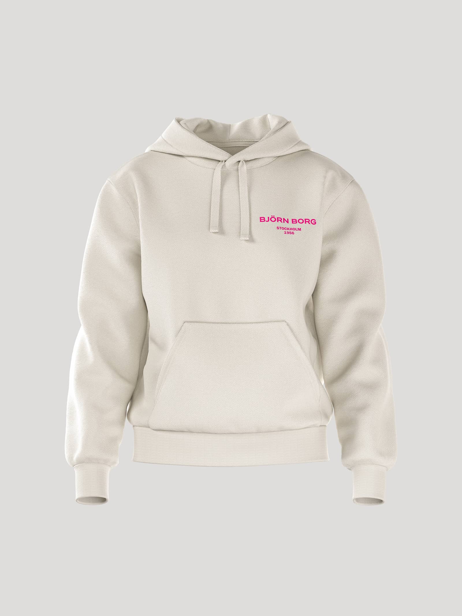 Björn Borg - Borg Essential 1 Hoodie Tofu Dam - Image 1