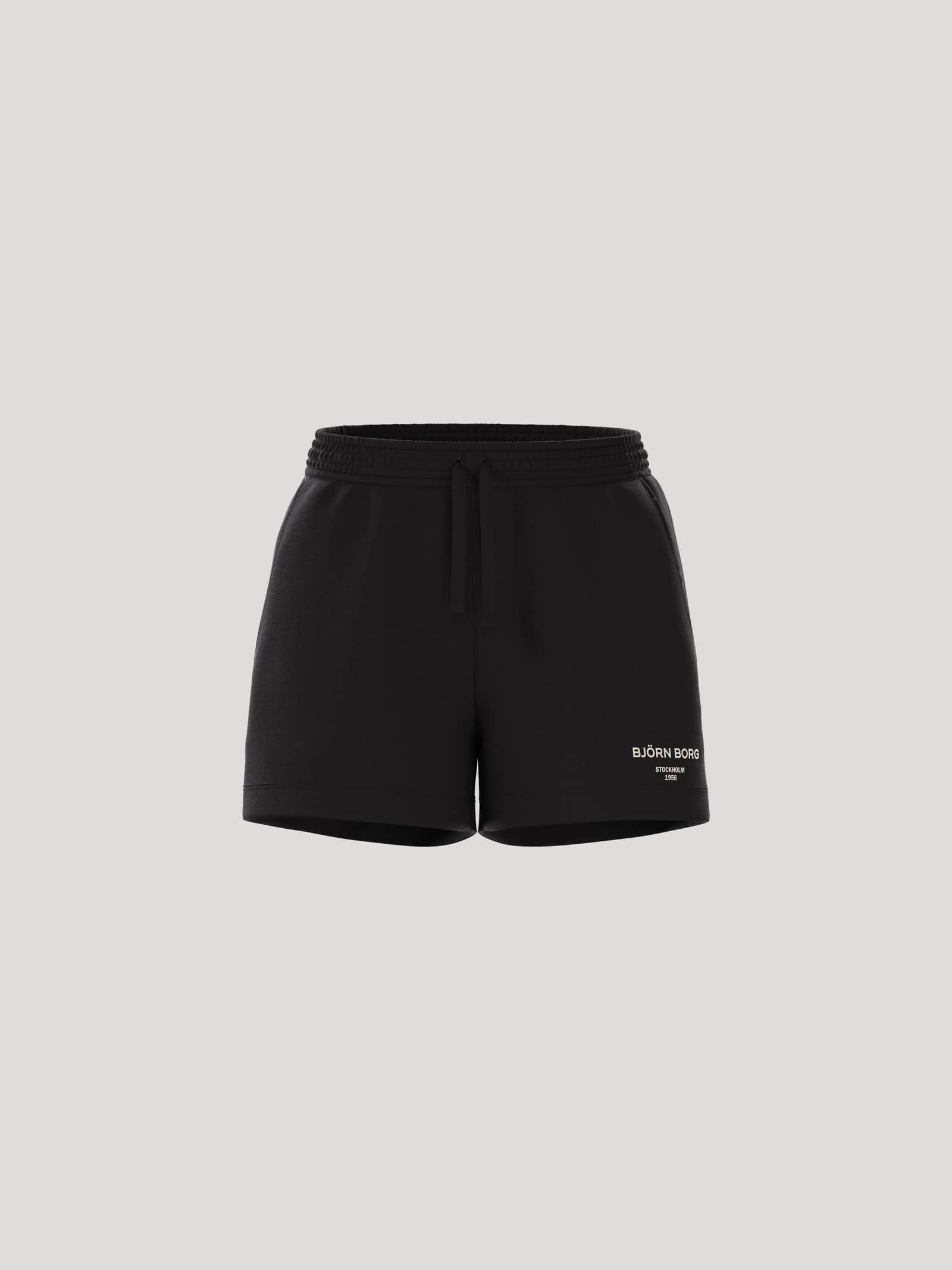 Björn Borg - Borg Essential 1 Sweatshorts Black Beauty Women - Image 1