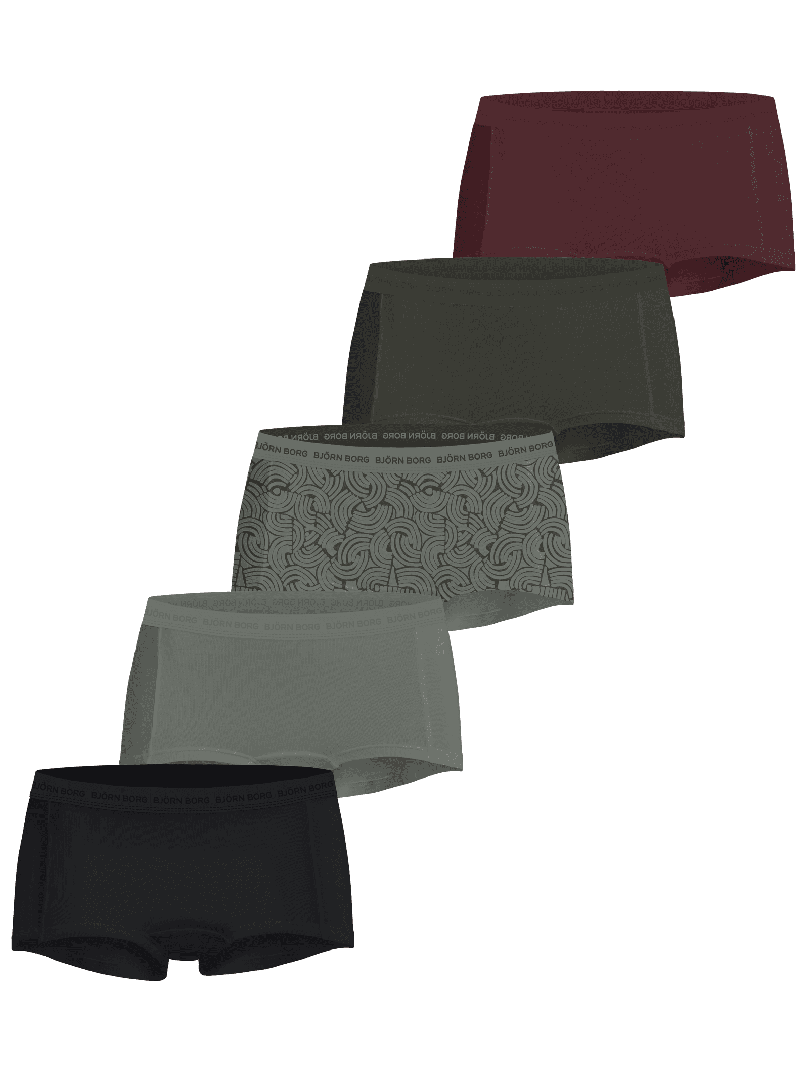 Björn Borg - Everyday Cotton Boxer Shorts 5-pack Multi - Image 1