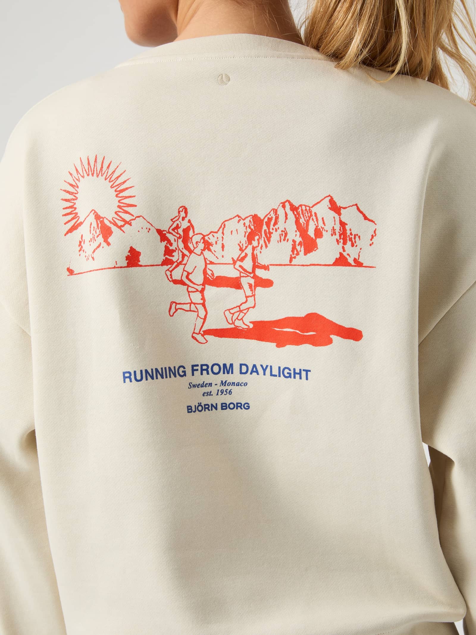 Björn Borg - Borg Boyfriend Sweatshirt Birch Women - Image 1