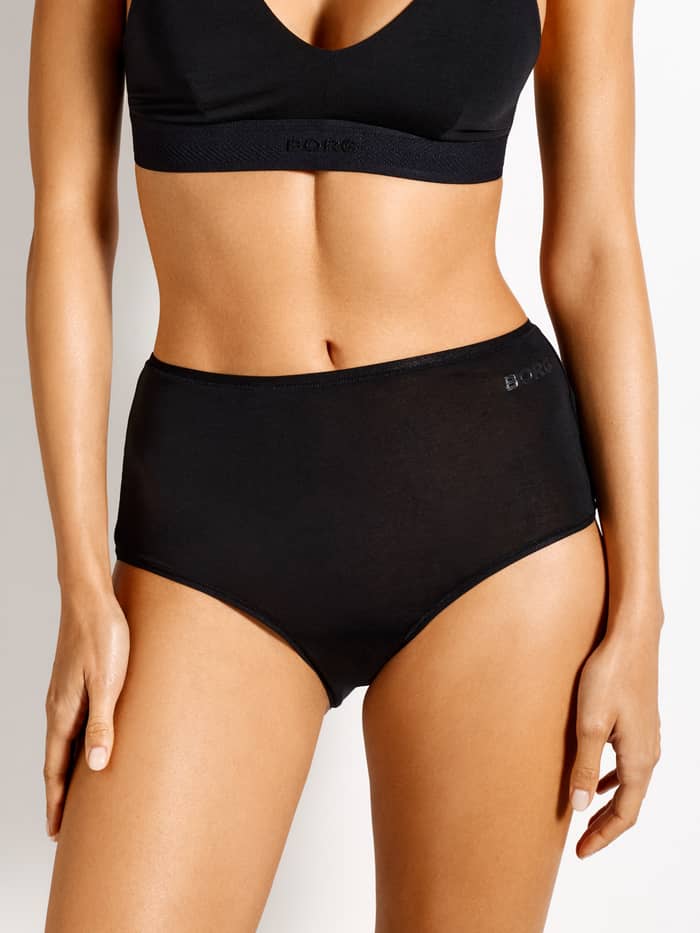 Björn Borg - Soft Touch Highwaist Briefs Black Beauty