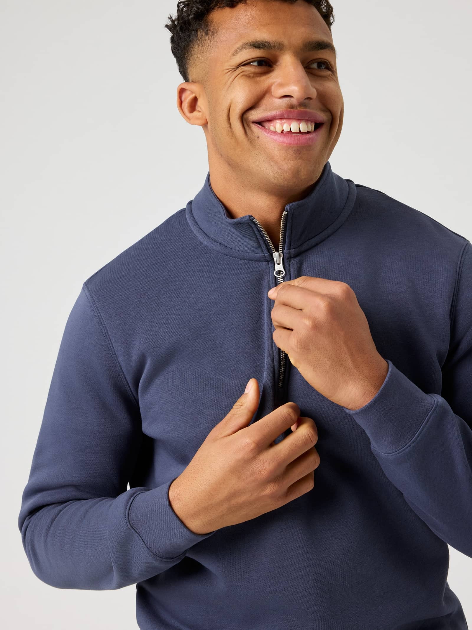 Björn Borg - Centre Half Zip Odyssey Gray Men - Image 1
