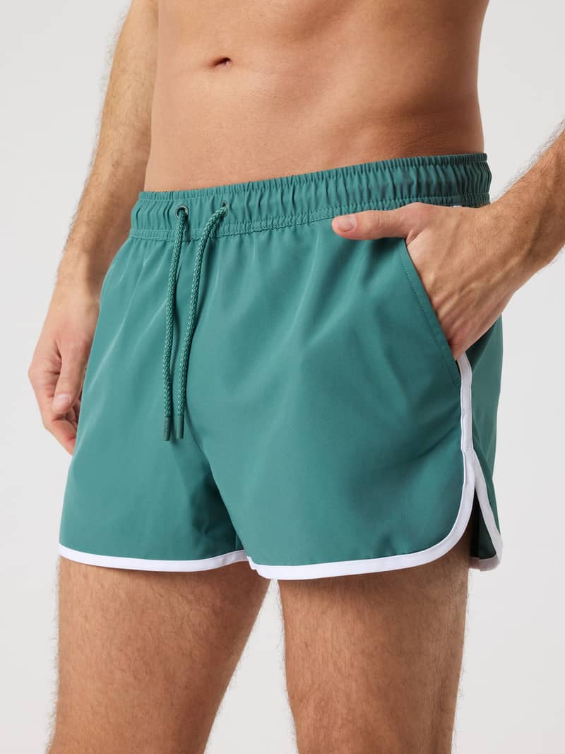 Borg Retro Swim Shorts