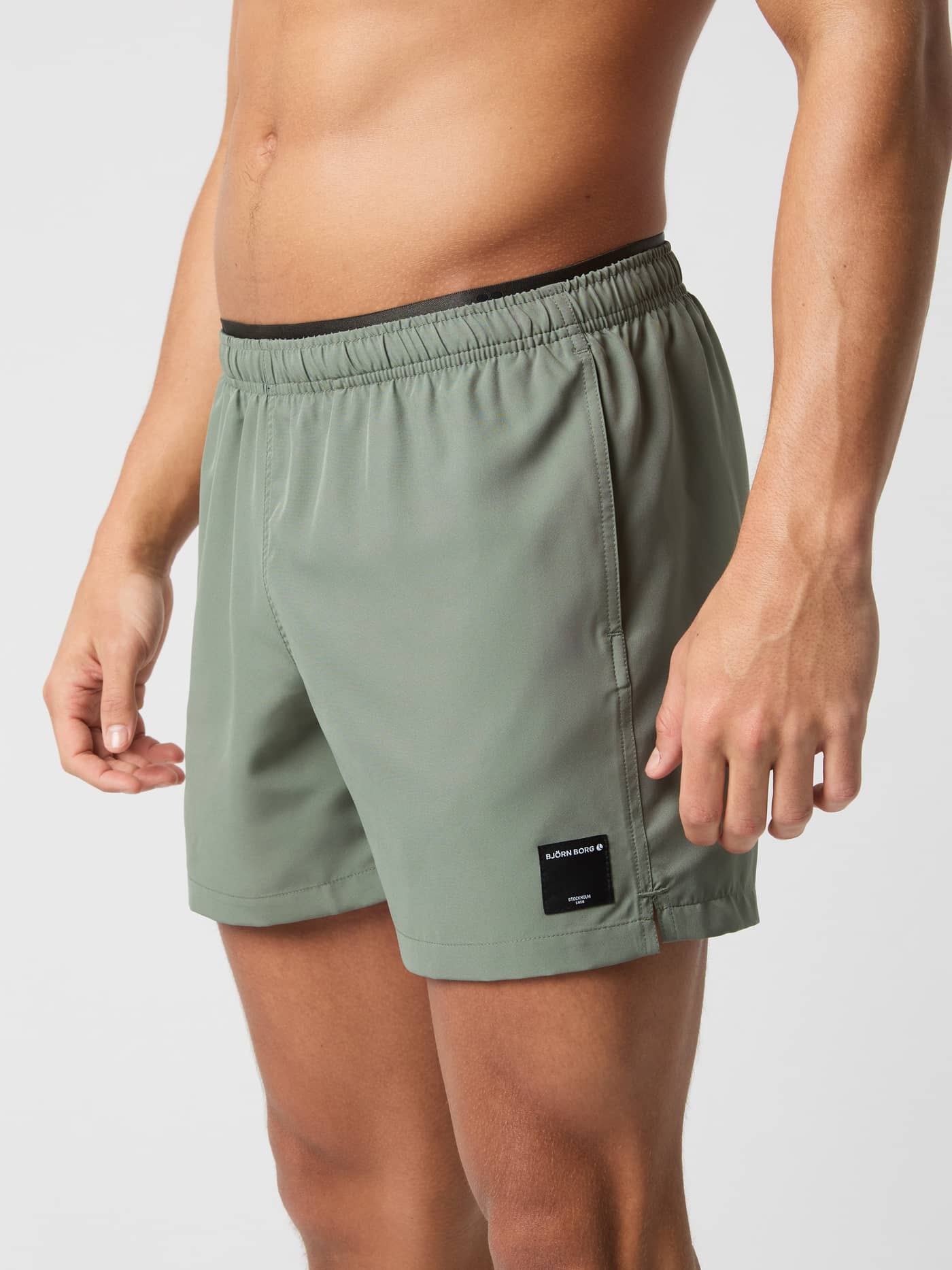 Björn Borg - Borg Elastic Swim Shorts Agave Green Heren - Image 2