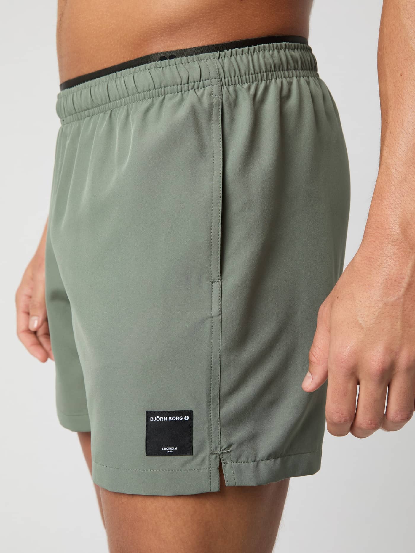 Björn Borg - Borg Elastic Swim Shorts Agave Green Heren - Image 5