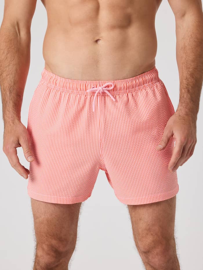 Björn Borg - Borg Seersucker Swim Shorts Searstripe 6