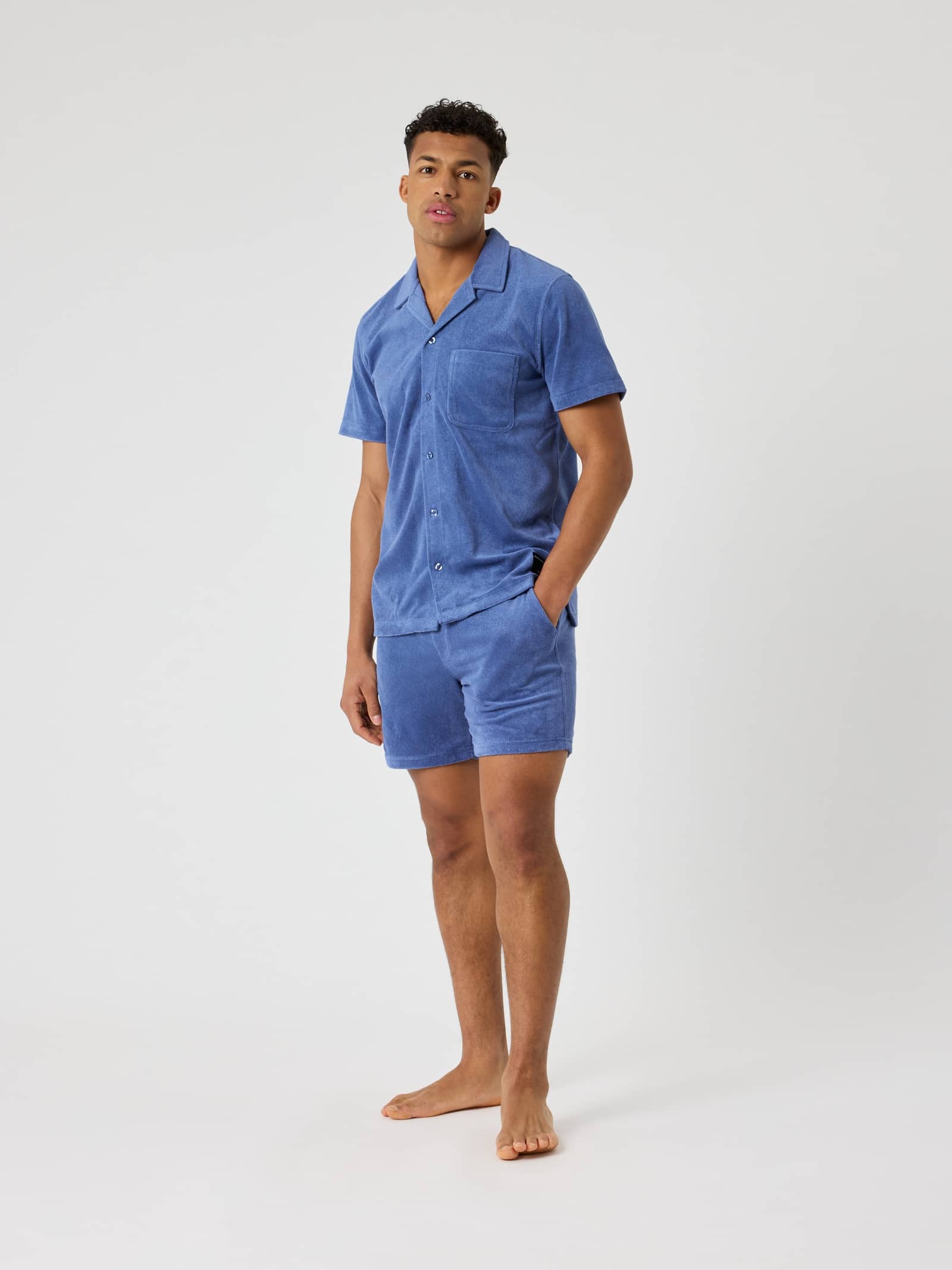 Björn Borg - Borg Toweling Pool Shorts Coastal Fjord Men - Image 1