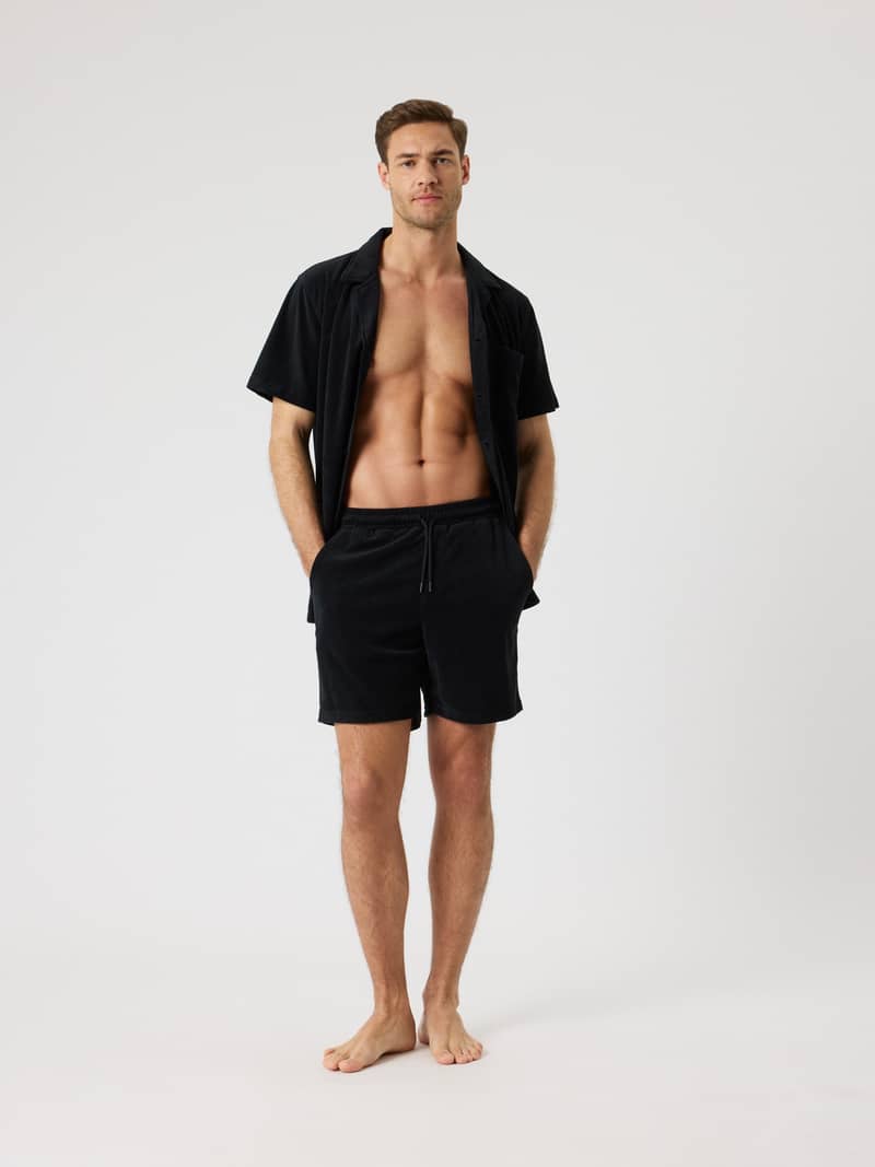 Borg Toweling Pool Shorts