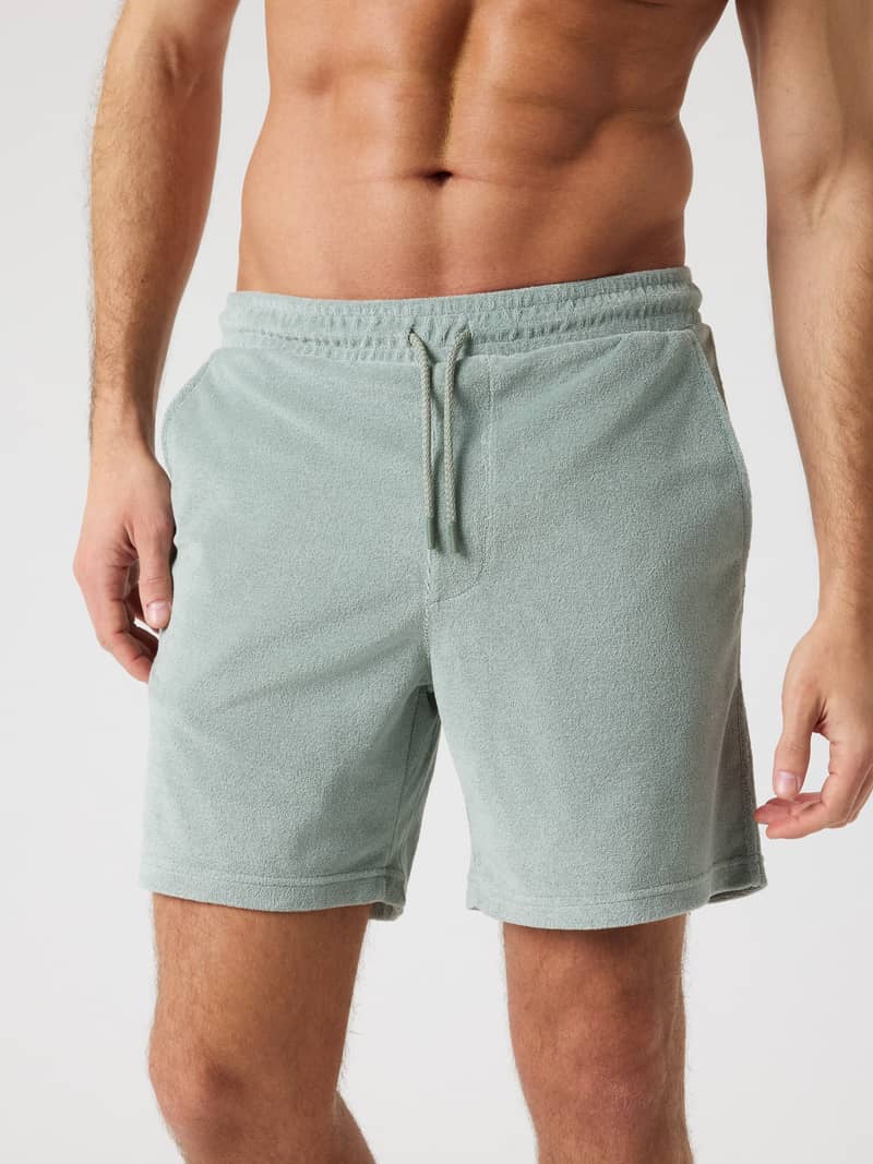 Borg Toweling Pool Shorts