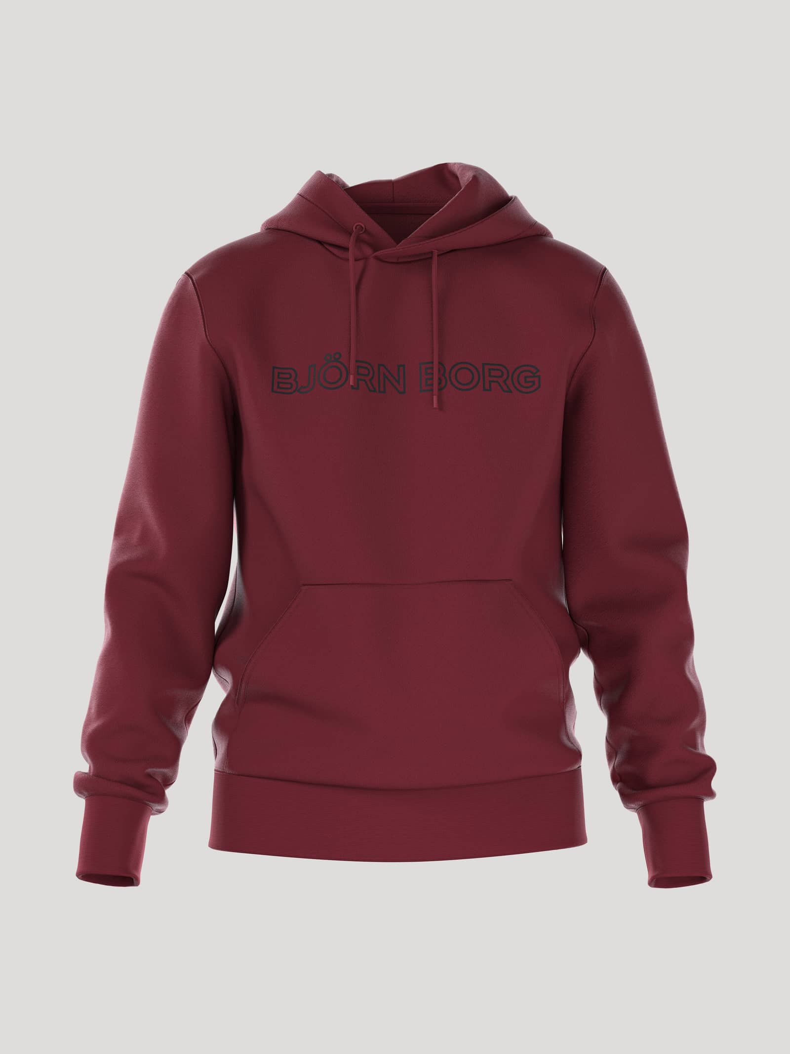 Björn Borg - Borg Essential 3 Hoodie Pomegranate Men - Image 1
