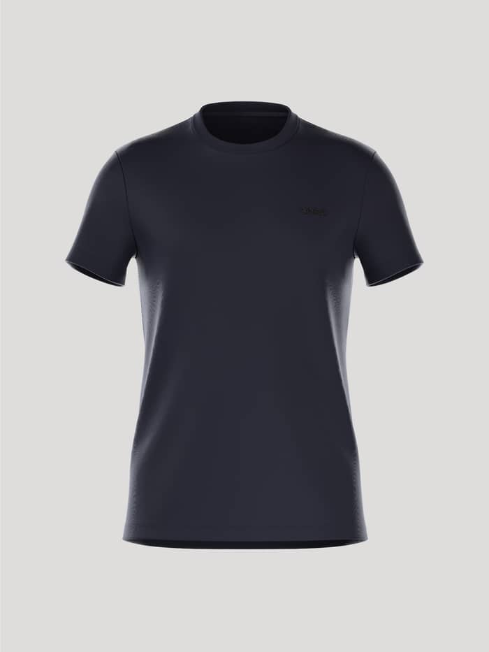 Borg Essential 4 T-Shirt i Night sky (Marineblå) set forfra i blød bomuld med en stilfuld og almindelig pasform.