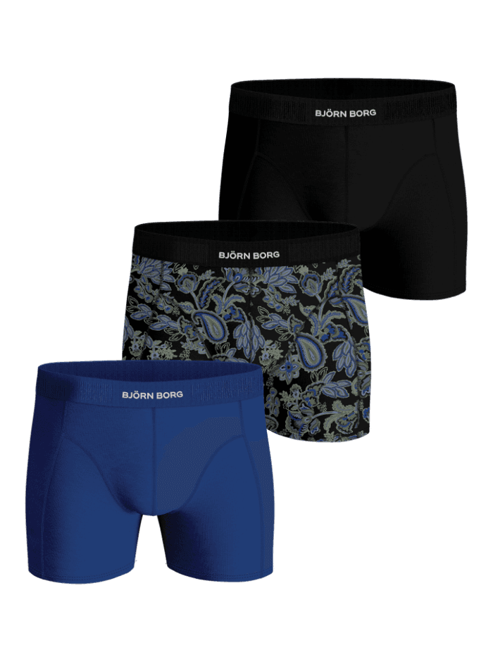 Björn Borg - Organic Cotton Stretch Boxers 3-pack Multi