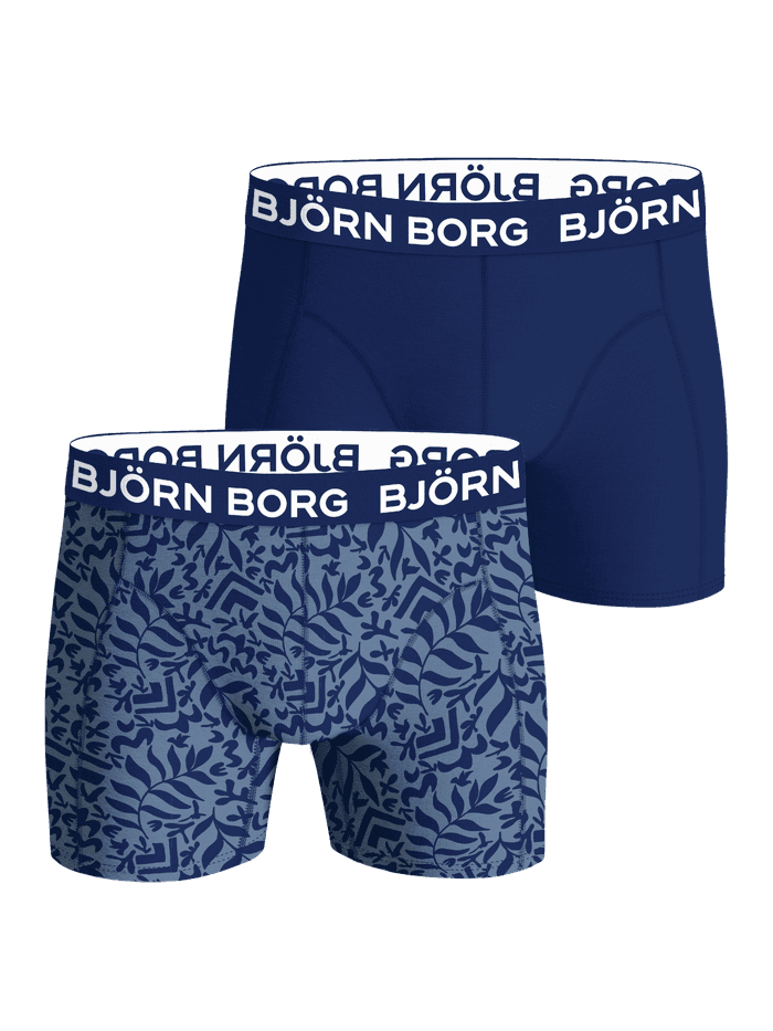 Björn Borg - Bamboo Cotton Blend Boxers 2-pack Blue
