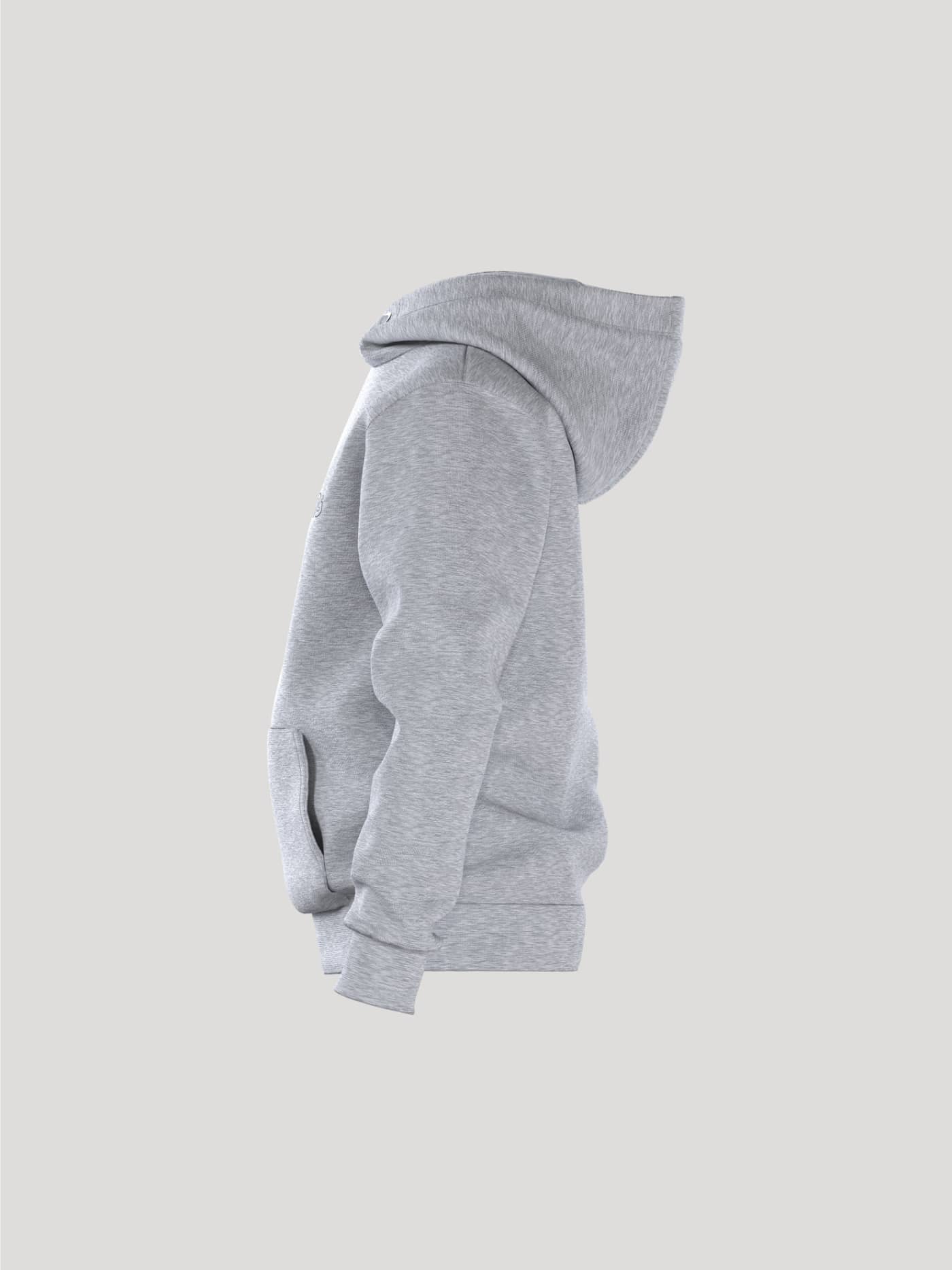 Björn Borg - Borg Essential Hoodie Light Grey Melange - Image 4