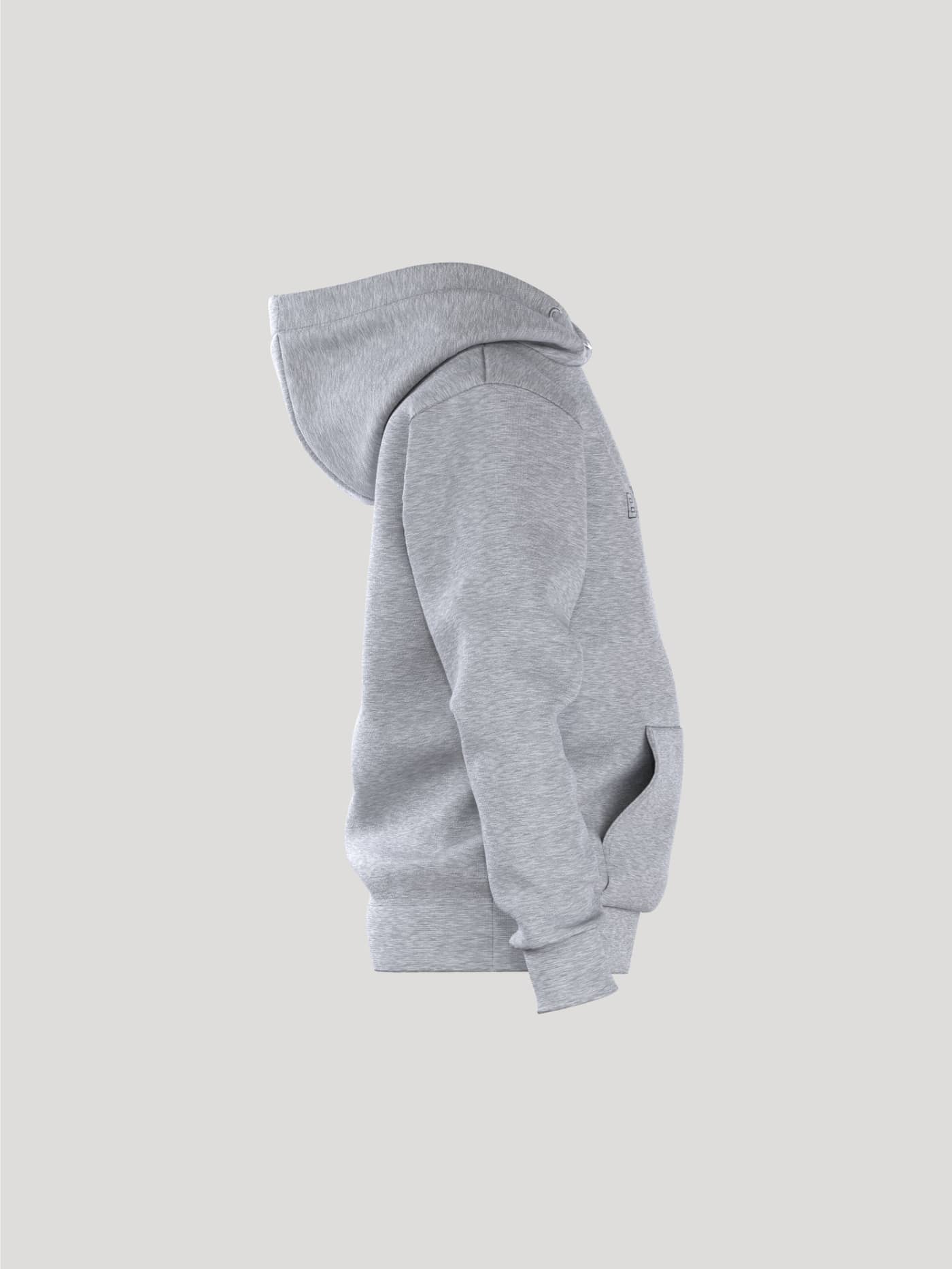 Björn Borg - Borg Essential Hoodie Light Grey Melange - Image 3