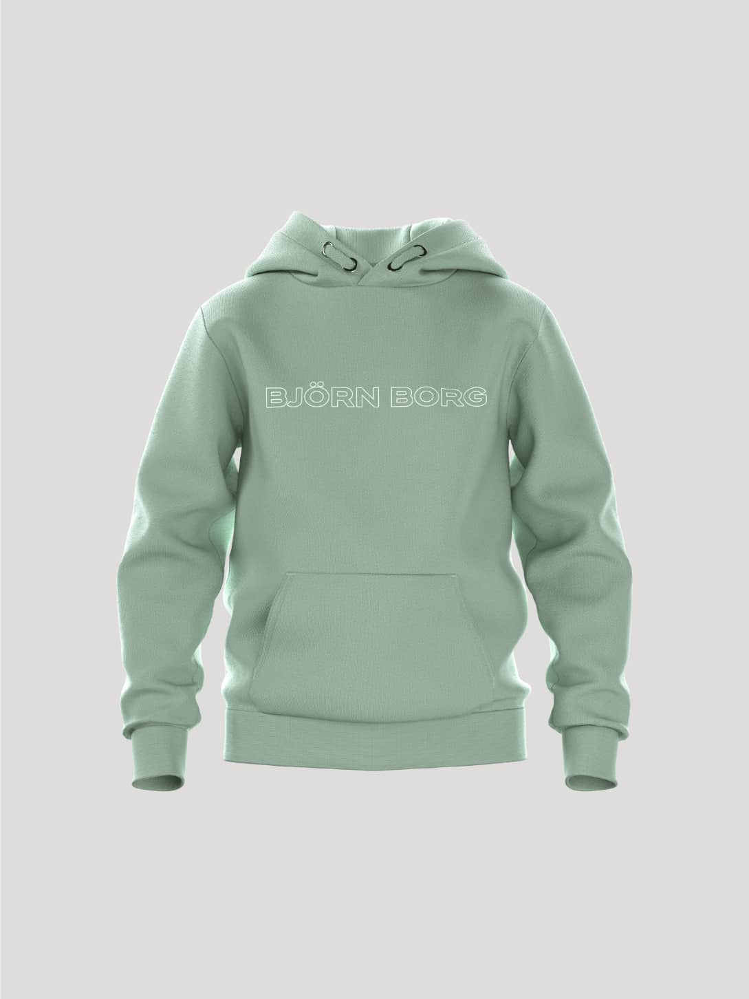 Björn Borg - Borg Essential Hoodie Frosty Green - Image 1