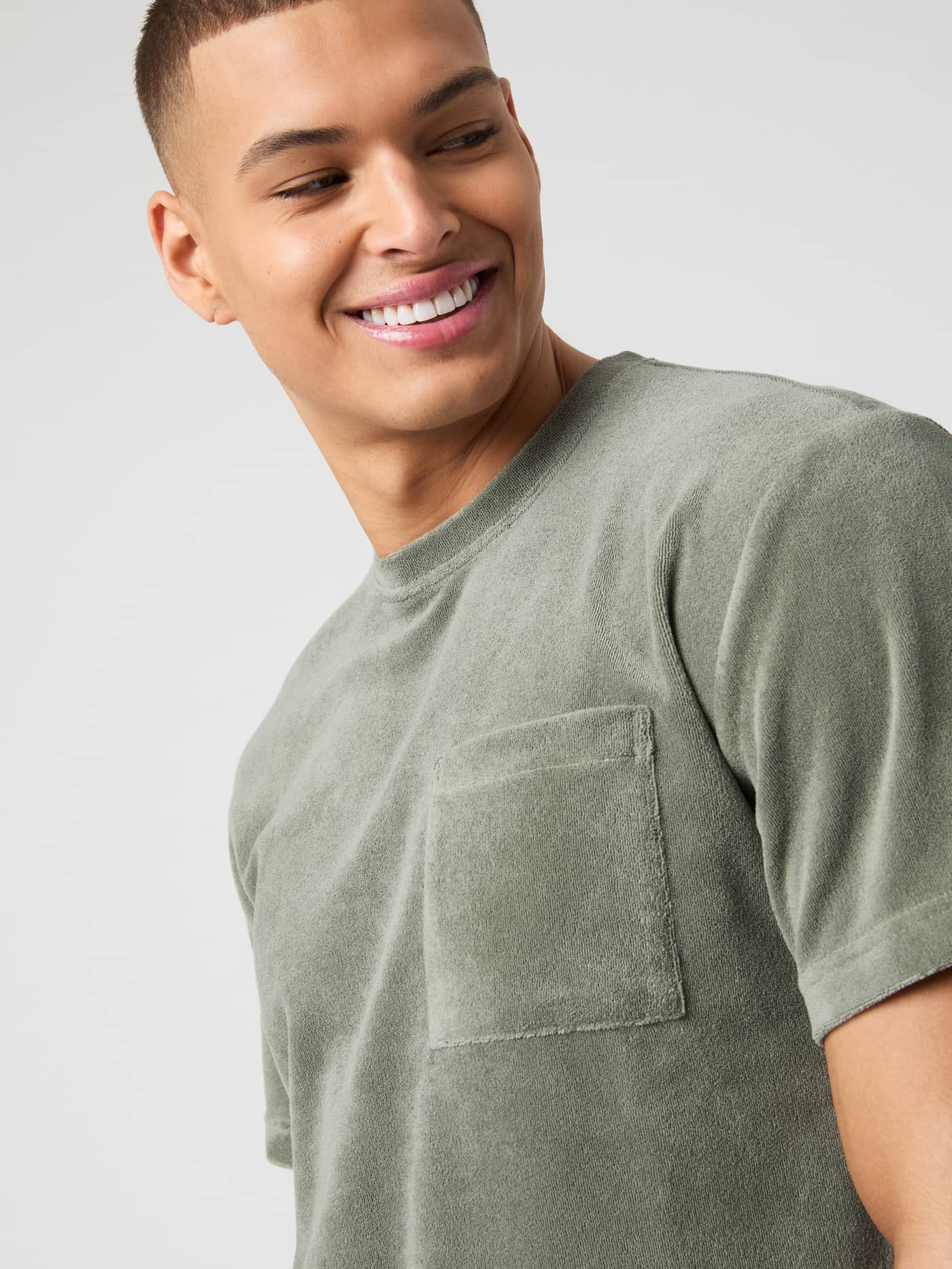 Björn Borg - Borg Toweling T-Shirt Agave Green - Image 4