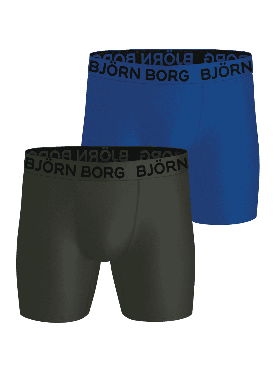 Björn Borg - Sports Microfiber Boxers 2-pack Multi - Image 1