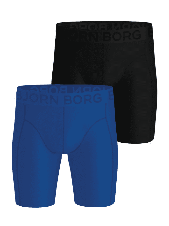 Björn Borg - Sports Lightweight Long Leg Boxers 2-pack Mehrfarbig